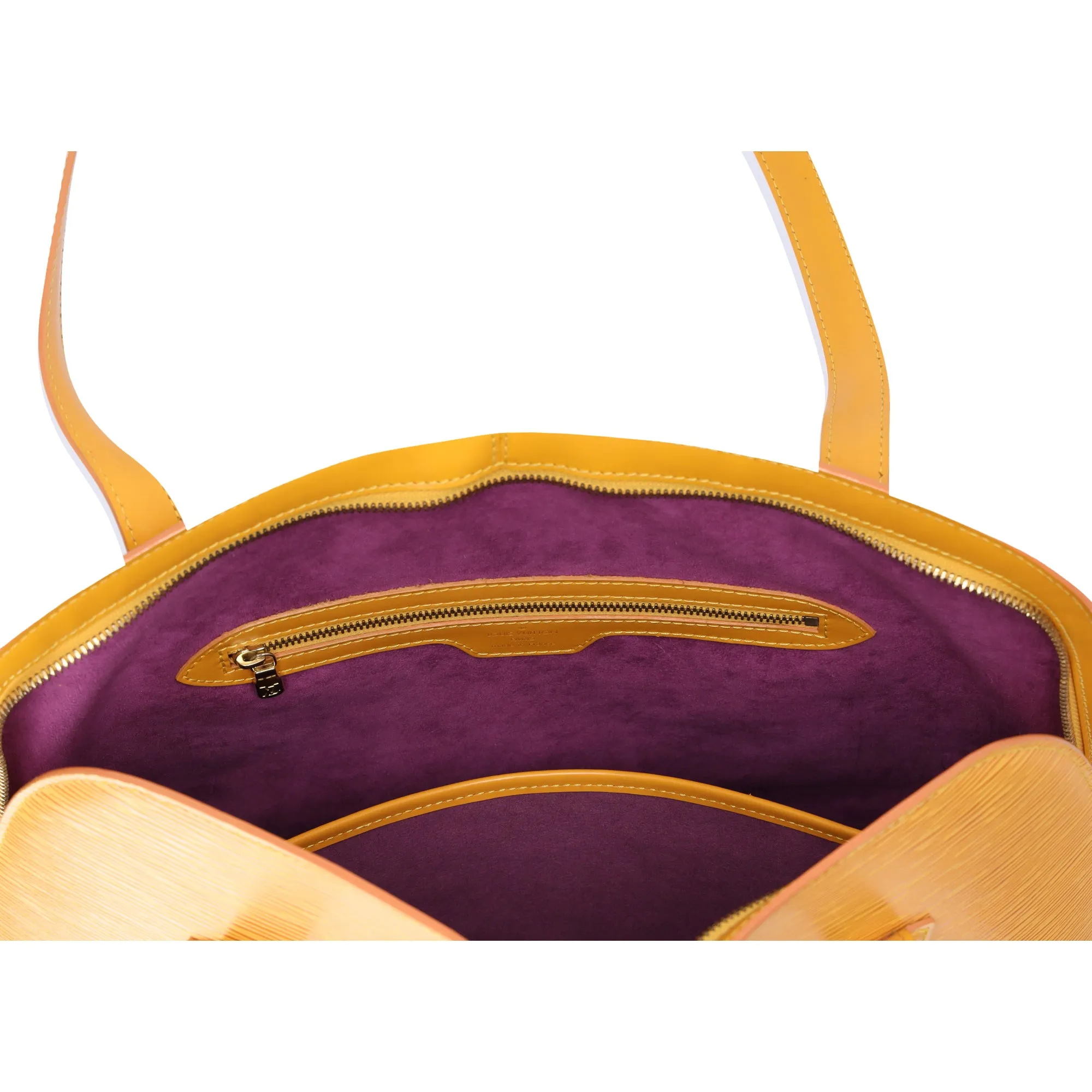 Louis Vuitton Lussac Epi Shoulder Bag M52289 Jaune Leather Yellow sold by Gaby's Bags product image thumbnail 4