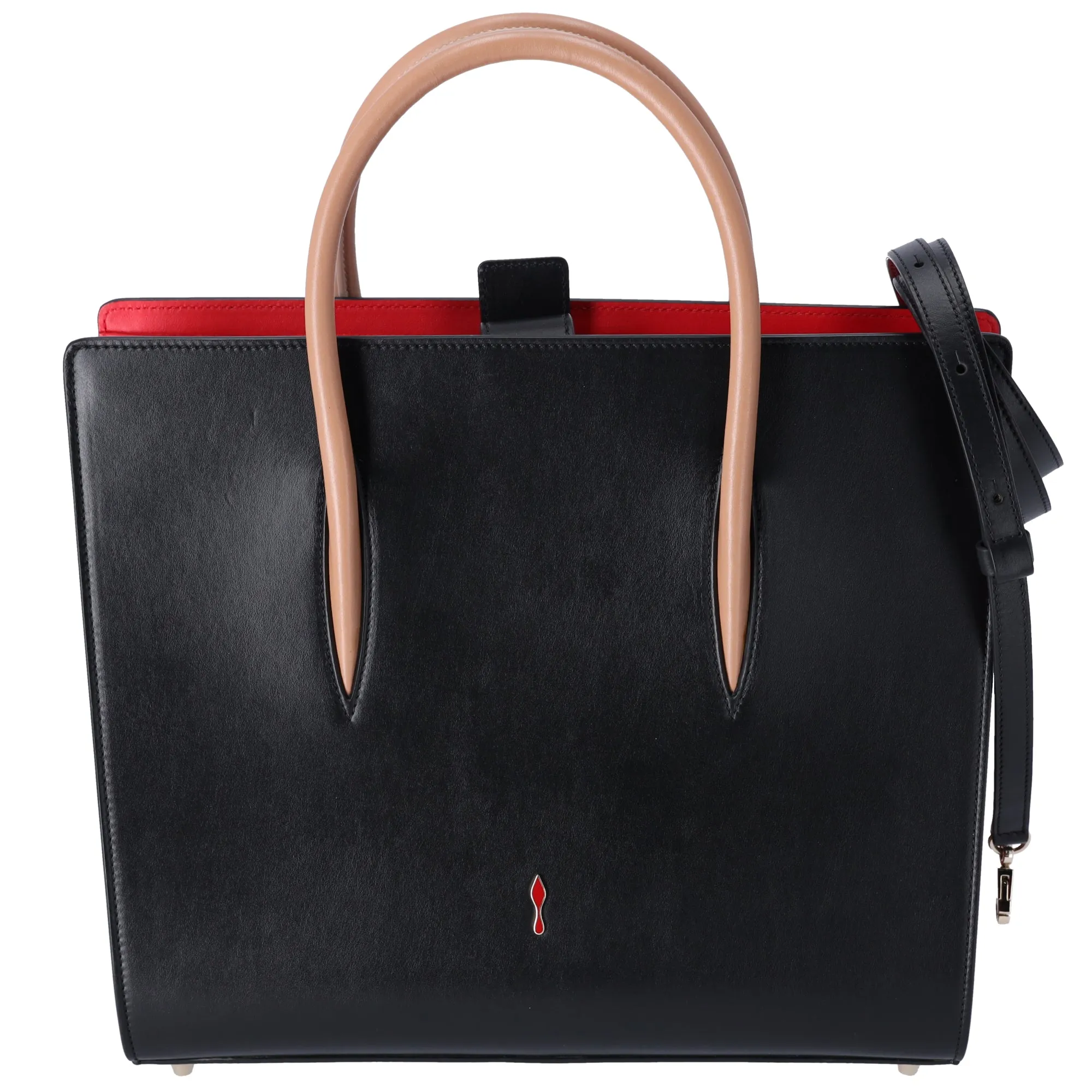 Christian Louboutin Paloma Large Tote Bag 1165022 Black Leopard sold by Gaby's Bags