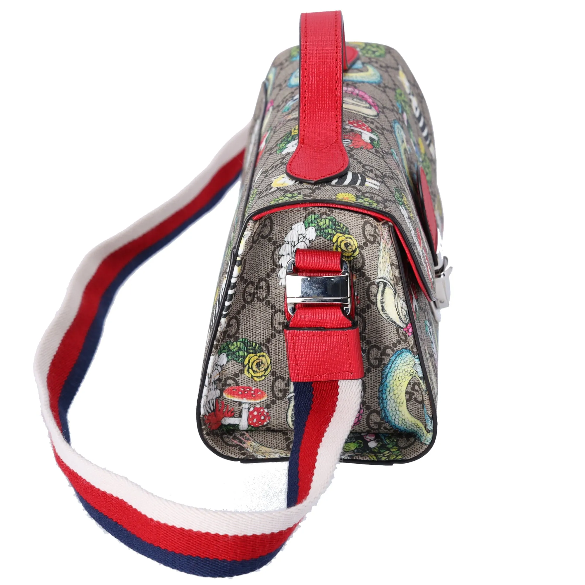 GUCCI GG Supreme Shoulder Bag 525515 Beige Red Multi sold by Gaby's Bags product image thumbnail 2