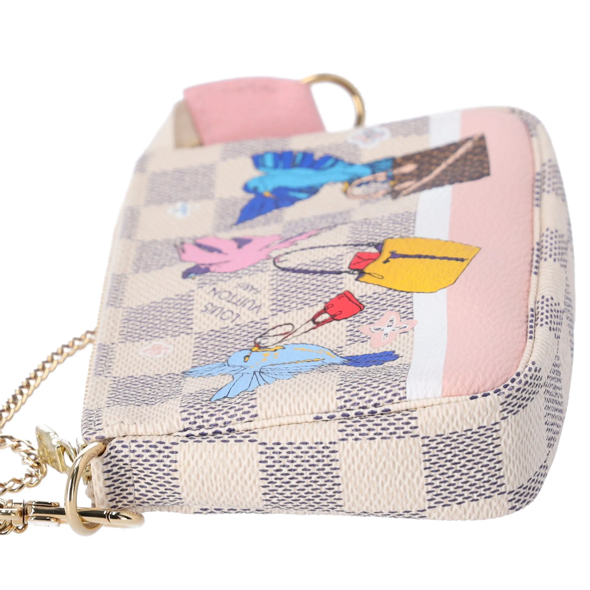 Louis Vuitton Mini Pochette Accessoires Damier Handbag N64451 sold by Gaby's Bags product image thumbnail 3