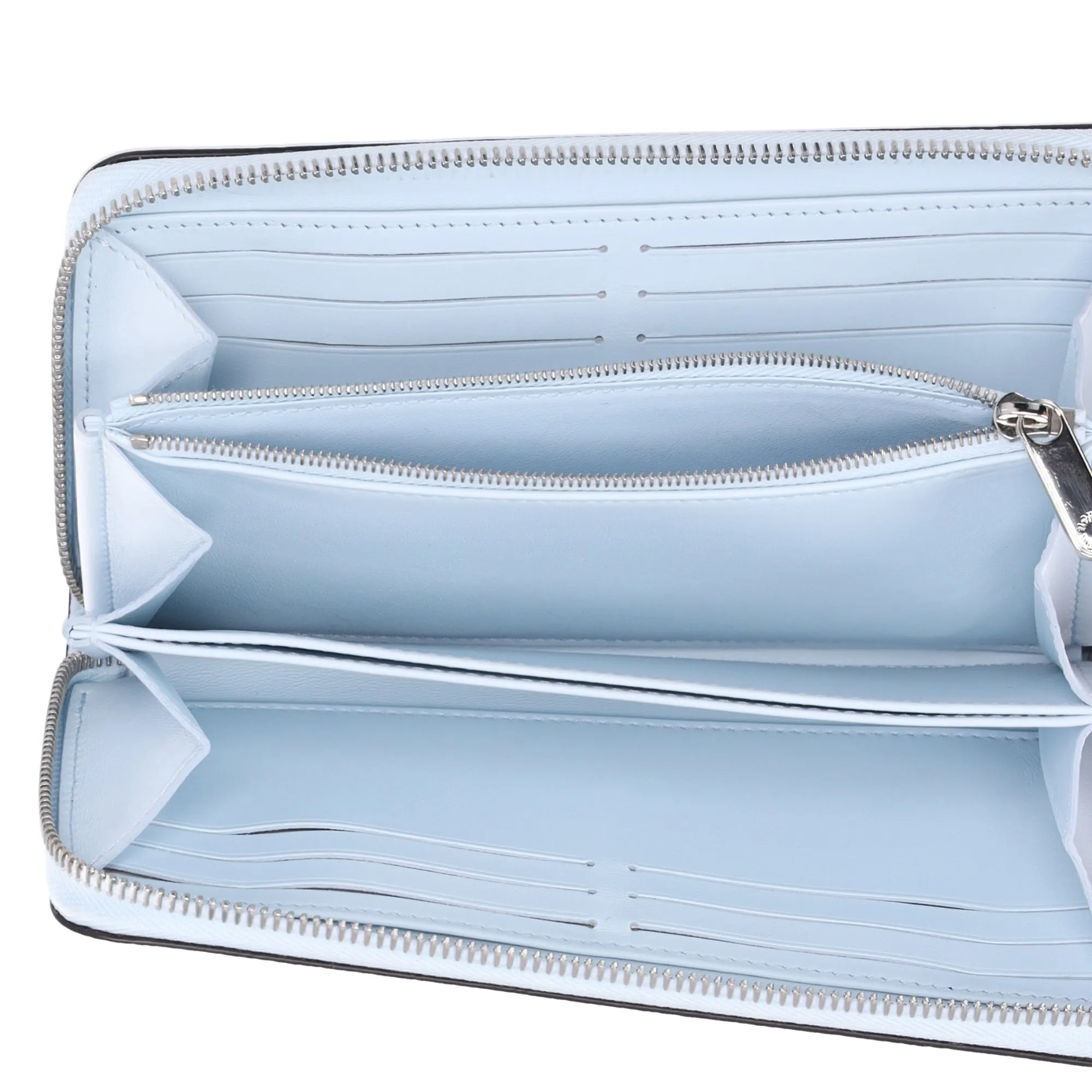 Louis Vuitton Zippy Wallet Mahina Monogram Long Wallet M82197 Blue sold by Gaby's Bags product image thumbnail 5