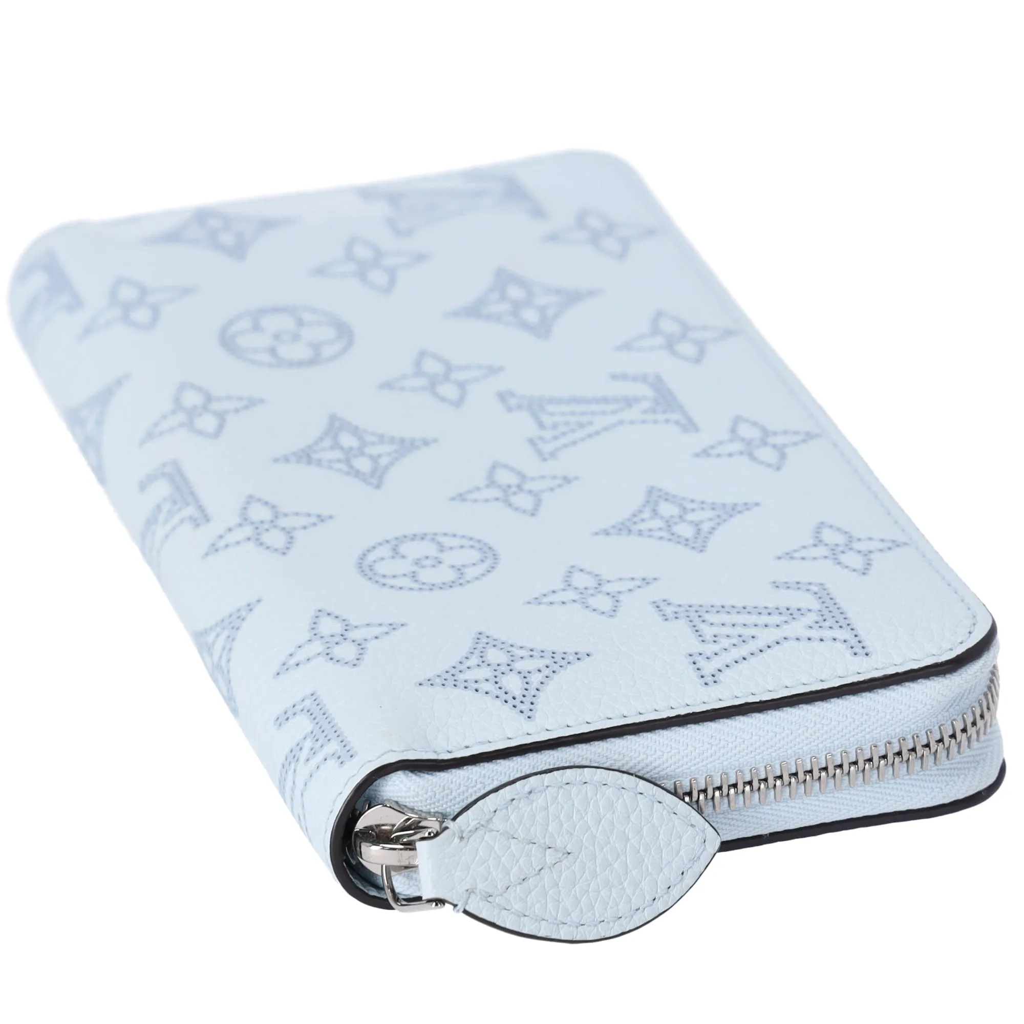 Louis Vuitton Zippy Wallet Mahina Monogram Long Wallet M82197 Blue sold by Gaby's Bags product image thumbnail 3