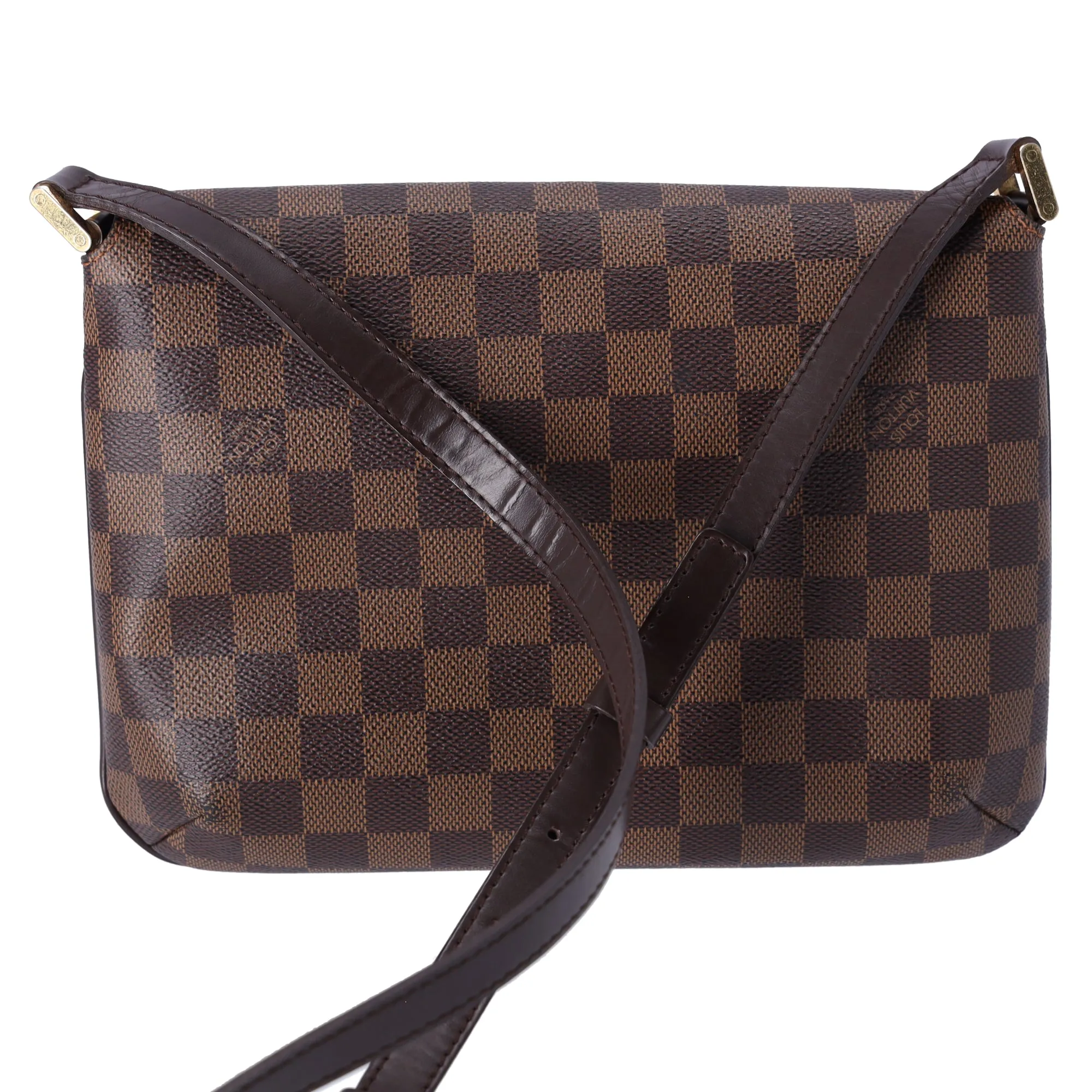 Louis Vuitton Musette Tango Long Strap Shoulder Bag N51301 Ebene Damier sold by Gaby's Bags product image thumbnail 2