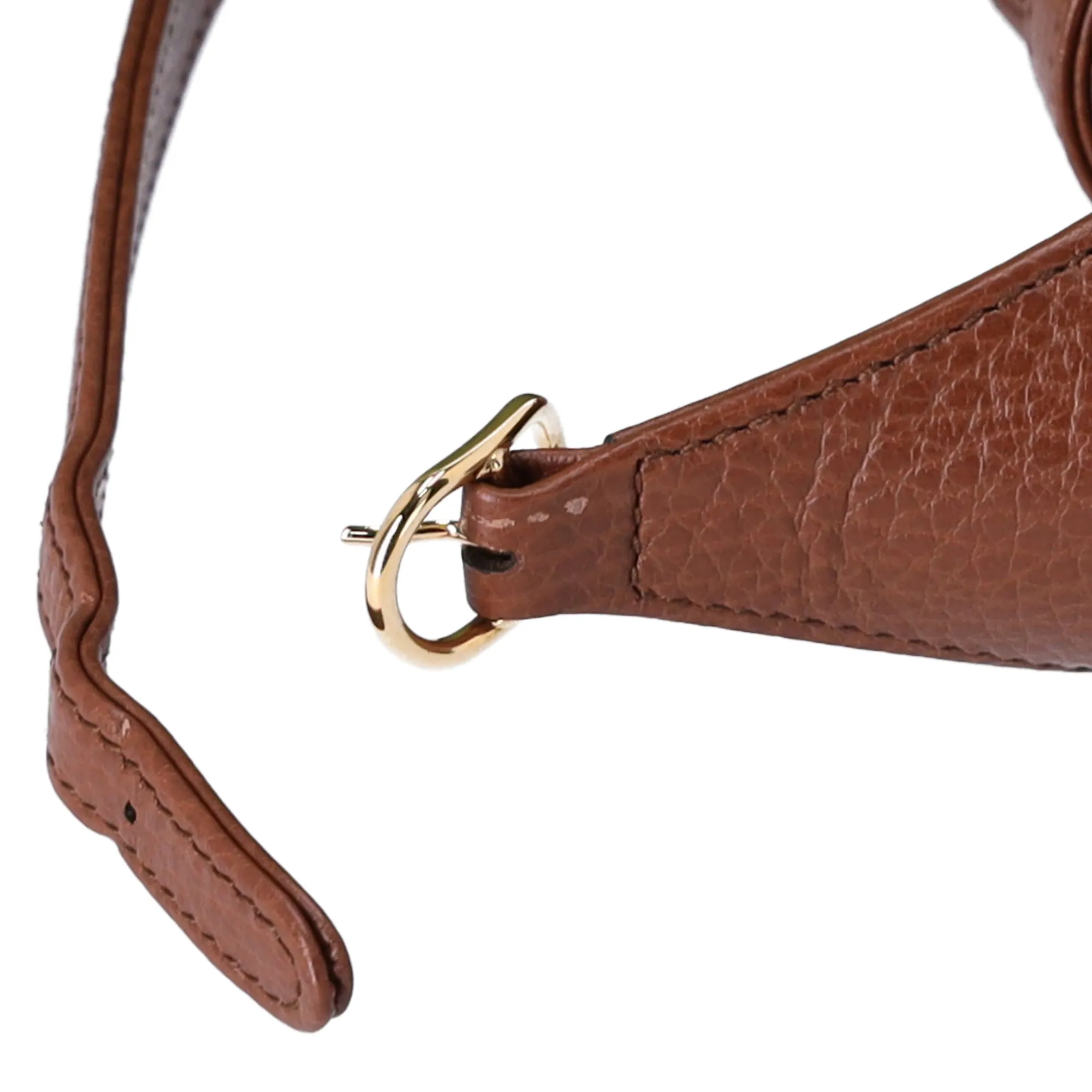 GUCCI Jackie 1961 Shoulder Bag 637092 Blue Dark Brown Denim Jacquard sold by Gaby's Bags product image thumbnail 4