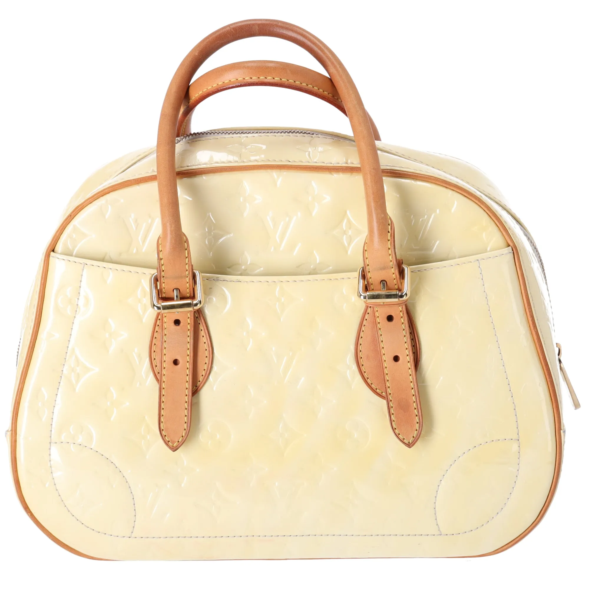 Louis Vuitton Summit Drive Monogram Vernis Handbag M93514 Perle sold by Gaby's Bags product image thumbnail 3