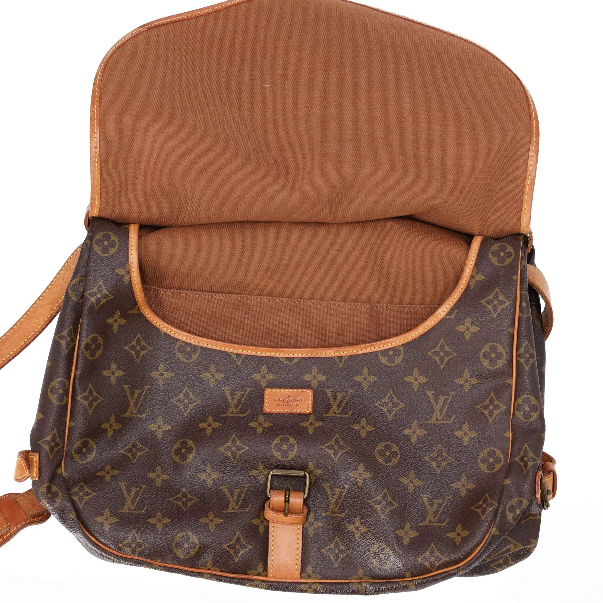 Louis Vuitton Saumur 30 Monogram Shoulder Bag M42256 Canvas sold by Gaby's Bags product image thumbnail 4