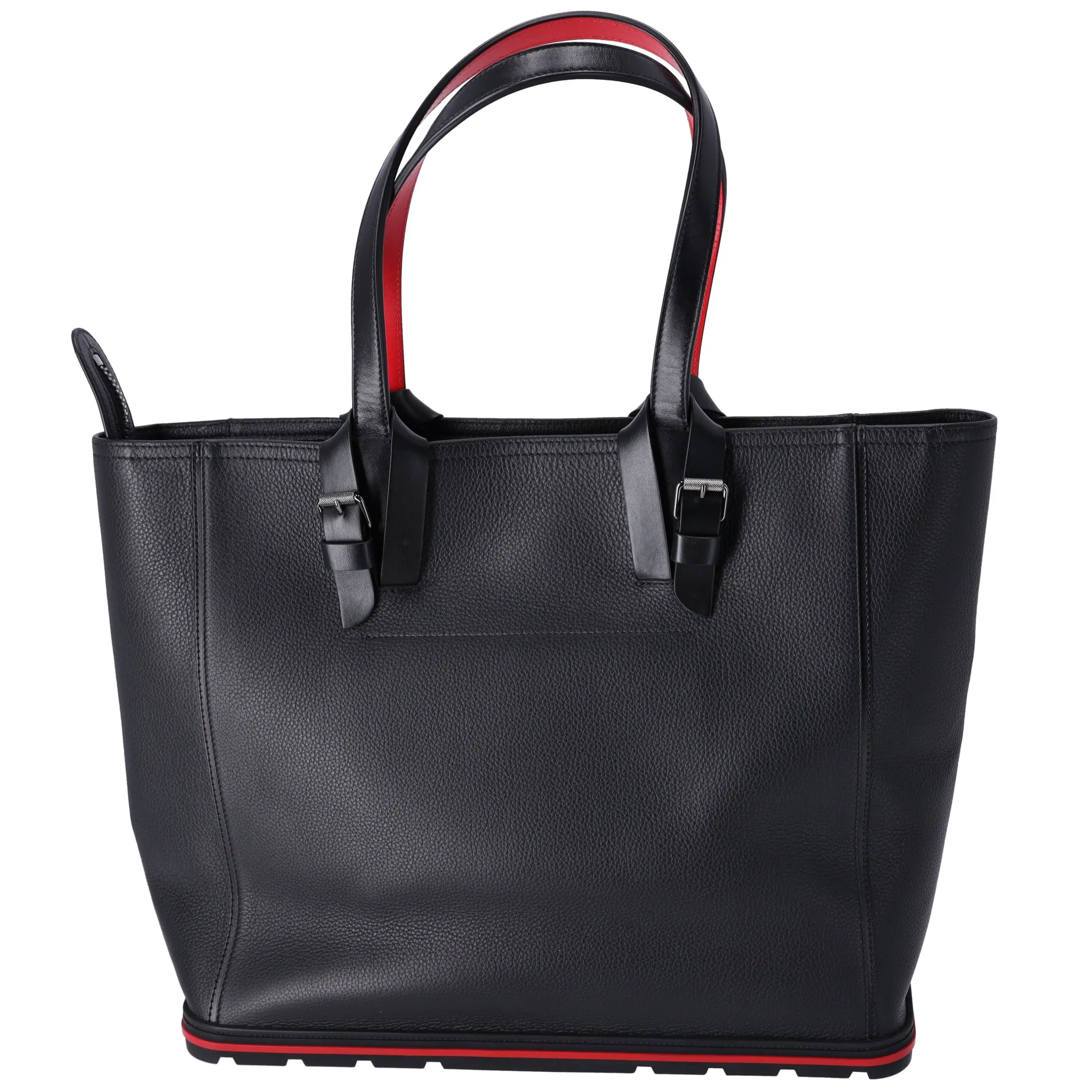 Christian Louboutin Kabayker Shoulder Bag Black Red Leather sold by Gaby's Bags product image thumbnail 3