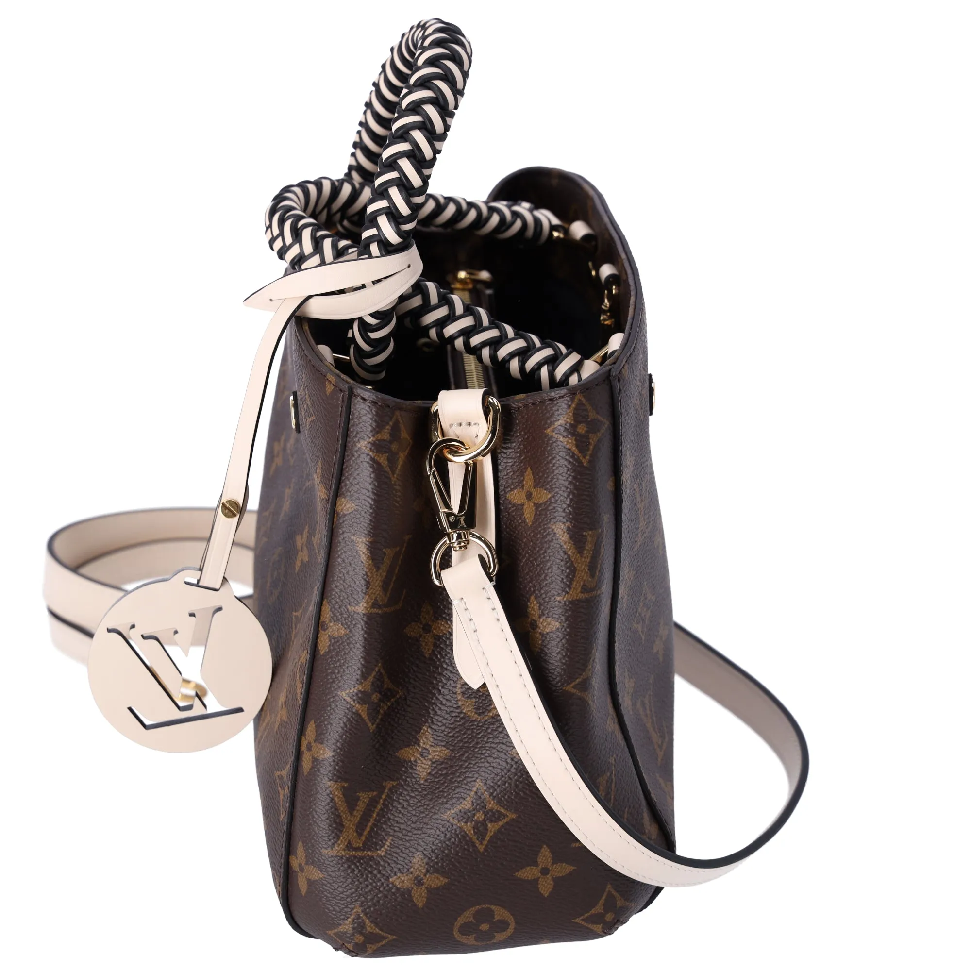 Louis Vuitton Montaigne BB Monogram Handbag M45311 Braided Handle sold by Gaby's Bags product image thumbnail 2