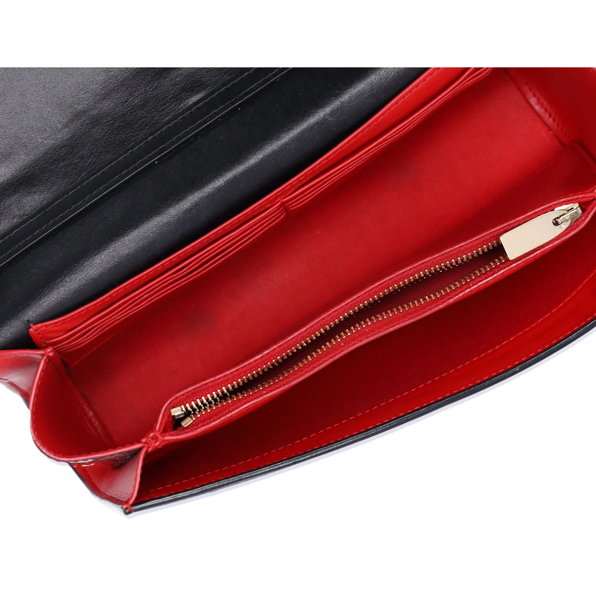 Christian Louboutin Paloma Clutch Crossbody Bag Black Leather Studded sold by Gaby's Bags product image thumbnail 5