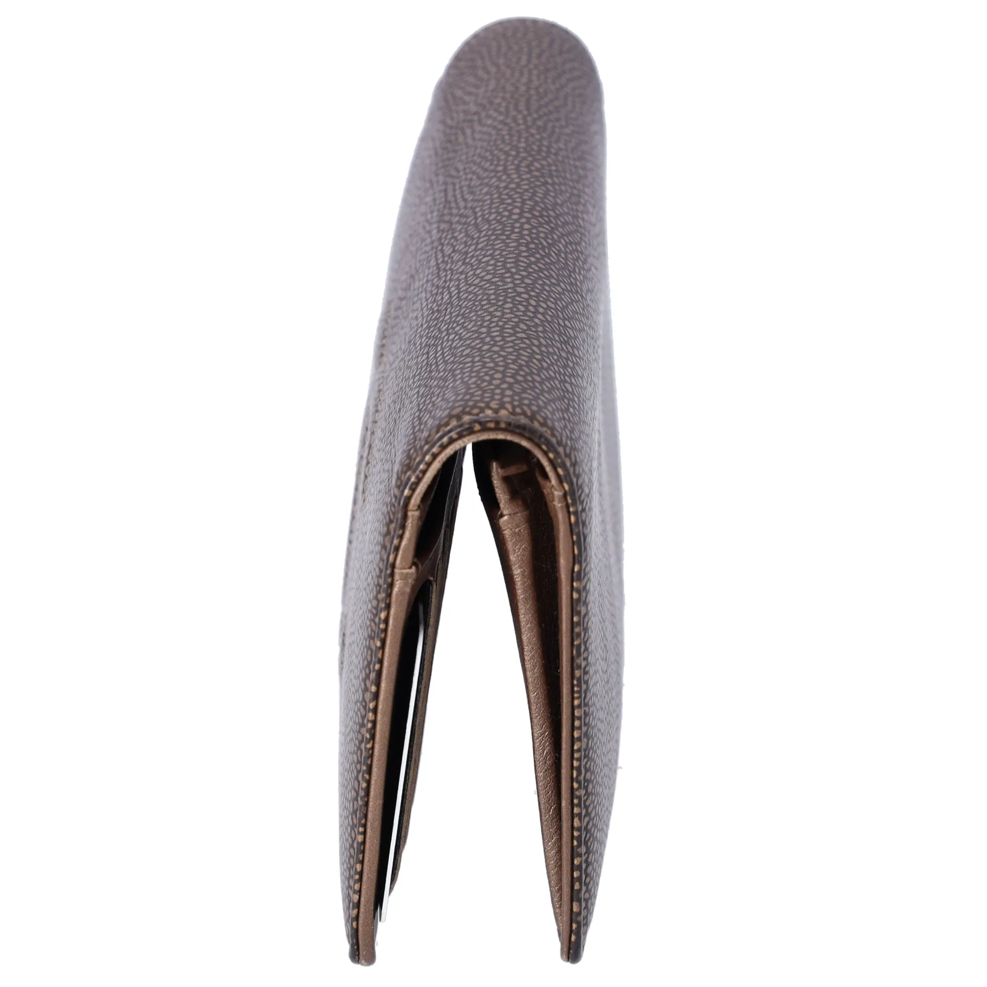 CHANEL CC Logo Long Bifold Wallet Brown Leather Caviar sold by Gaby's Bags product image thumbnail 2