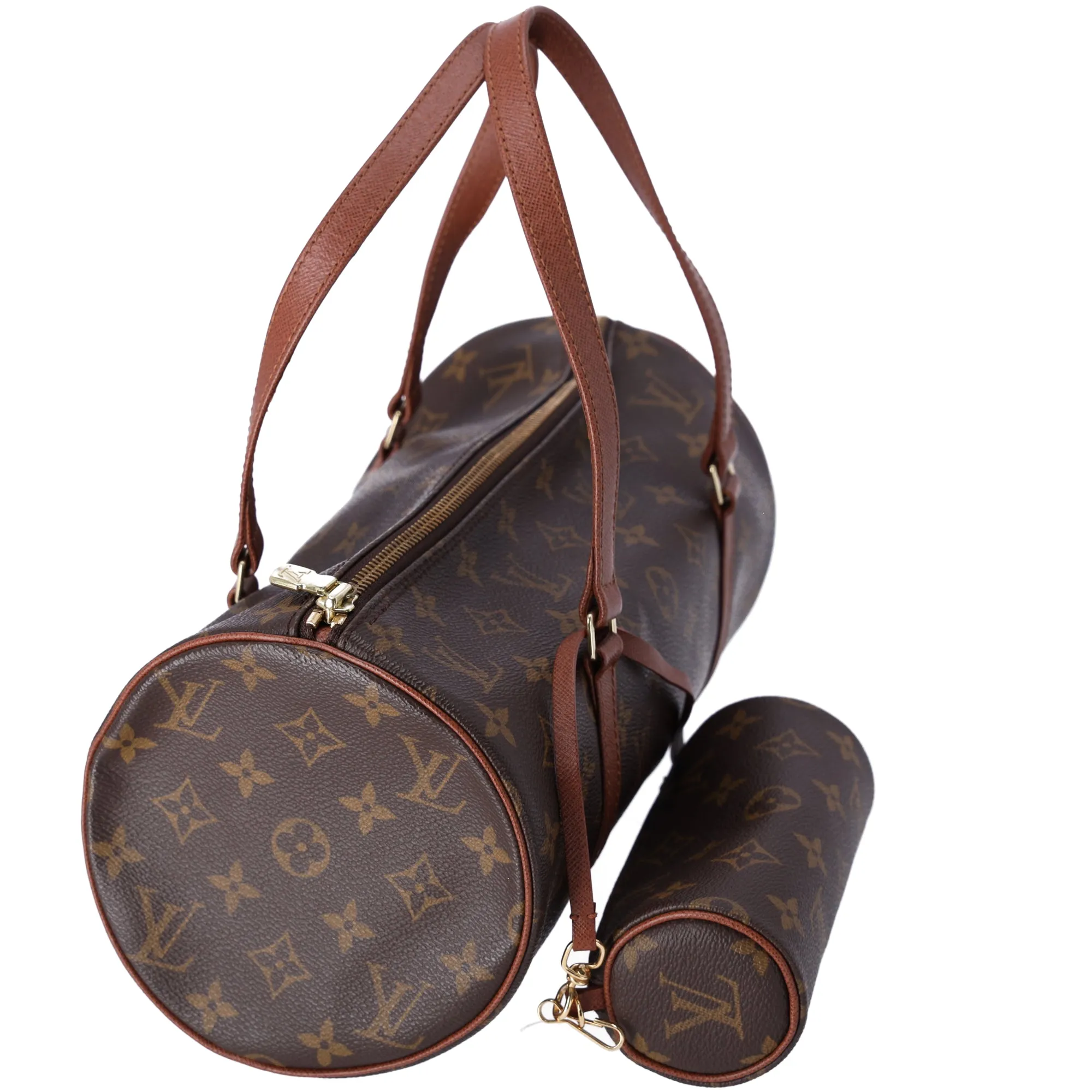 Louis Vuitton Papillon 30 Monogram Handbag M51365 Canvas + Pouch sold by Gaby's Bags product image thumbnail 3