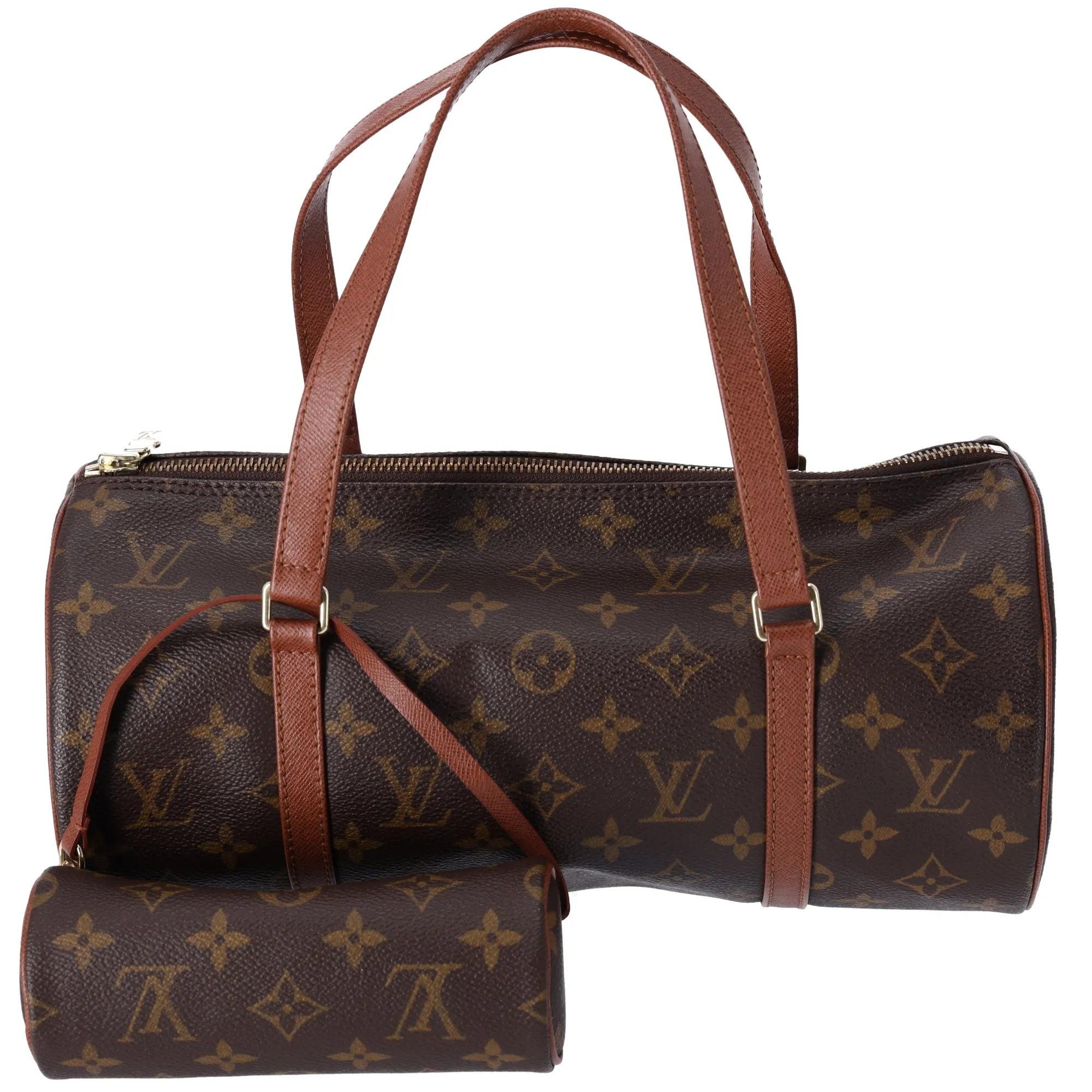Louis Vuitton Papillon 30 Monogram Handbag M51365 Canvas + Pouch sold by Gaby's Bags