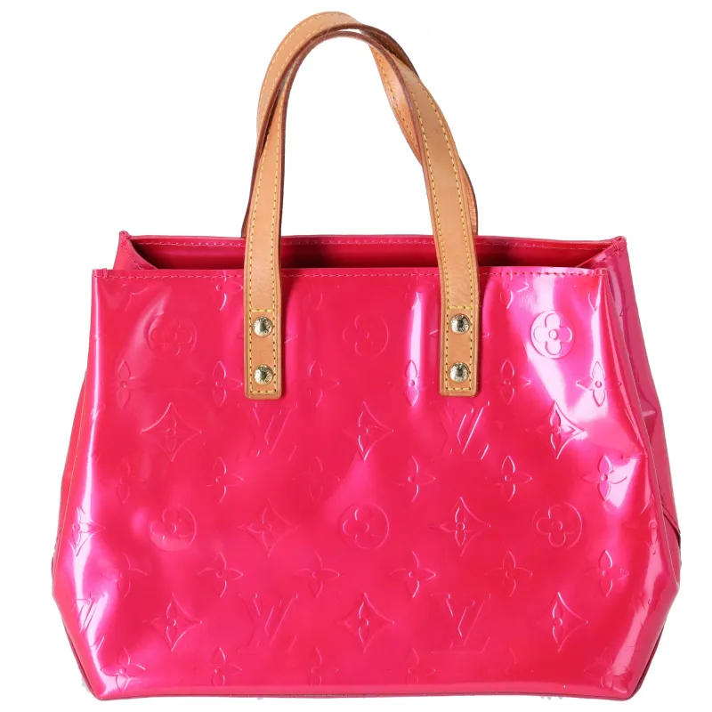Louis Vuitton Reade PM Monogram Vernis Handbag M91221 Fuchsia Pink made by Louis Vuitton
