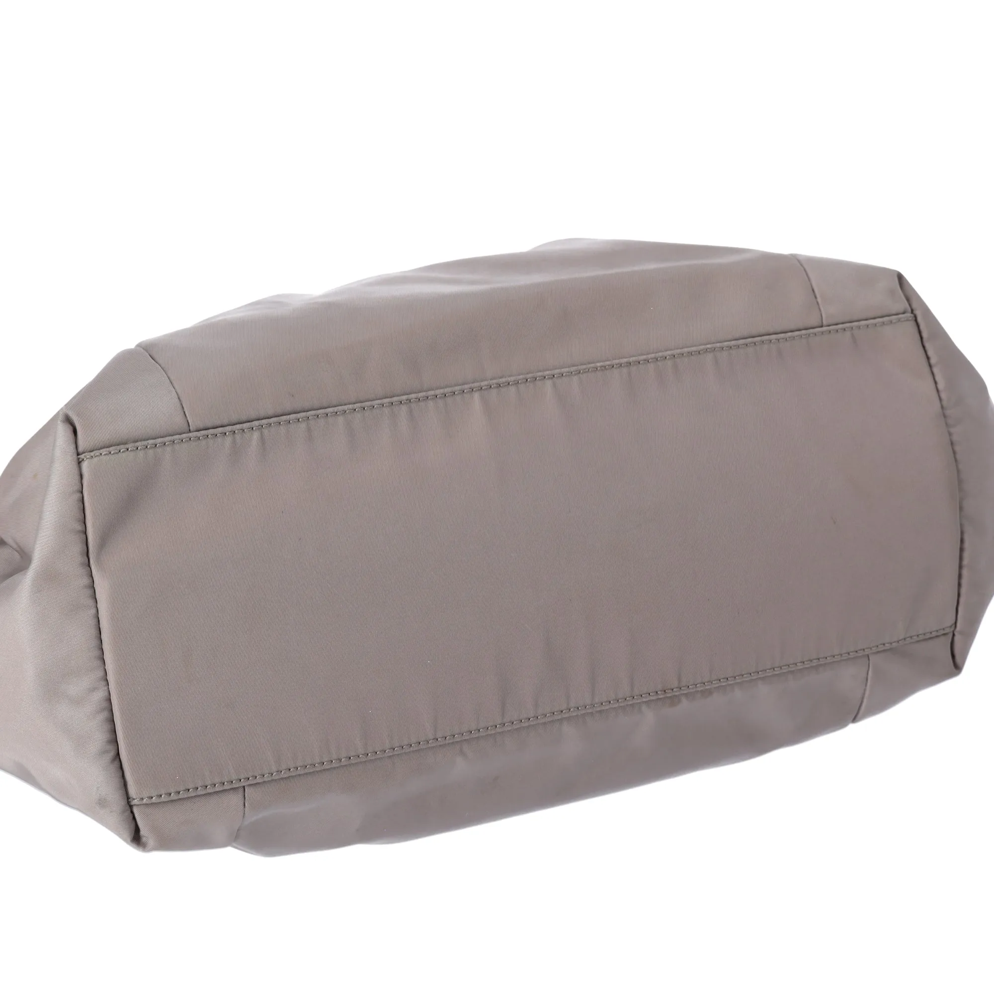 Salvatore Ferragamo Vara Tote Bag Gray Black Nylon Patent Leather sold by Gaby's Bags product image thumbnail 5