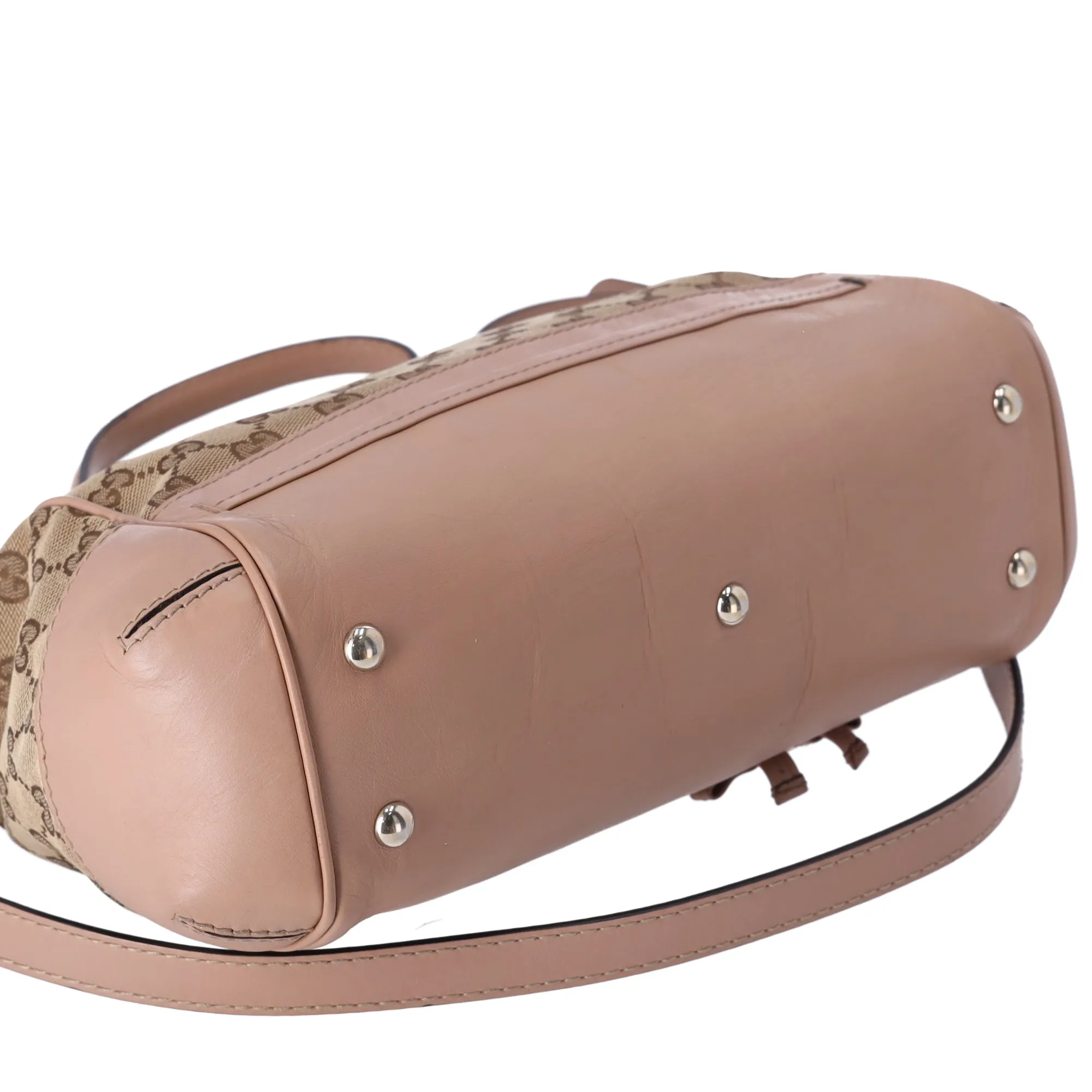 GUCCI Mayfair GG Handbag 269894 Beige Pink Beige Jacquard Leather sold by Gaby's Bags product image thumbnail 4