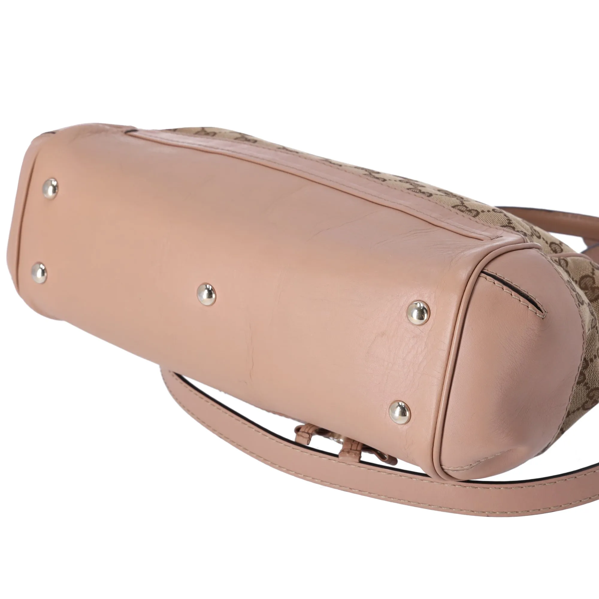 GUCCI Mayfair GG Handbag 269894 Beige Pink Beige Jacquard Leather sold by Gaby's Bags product image thumbnail 5