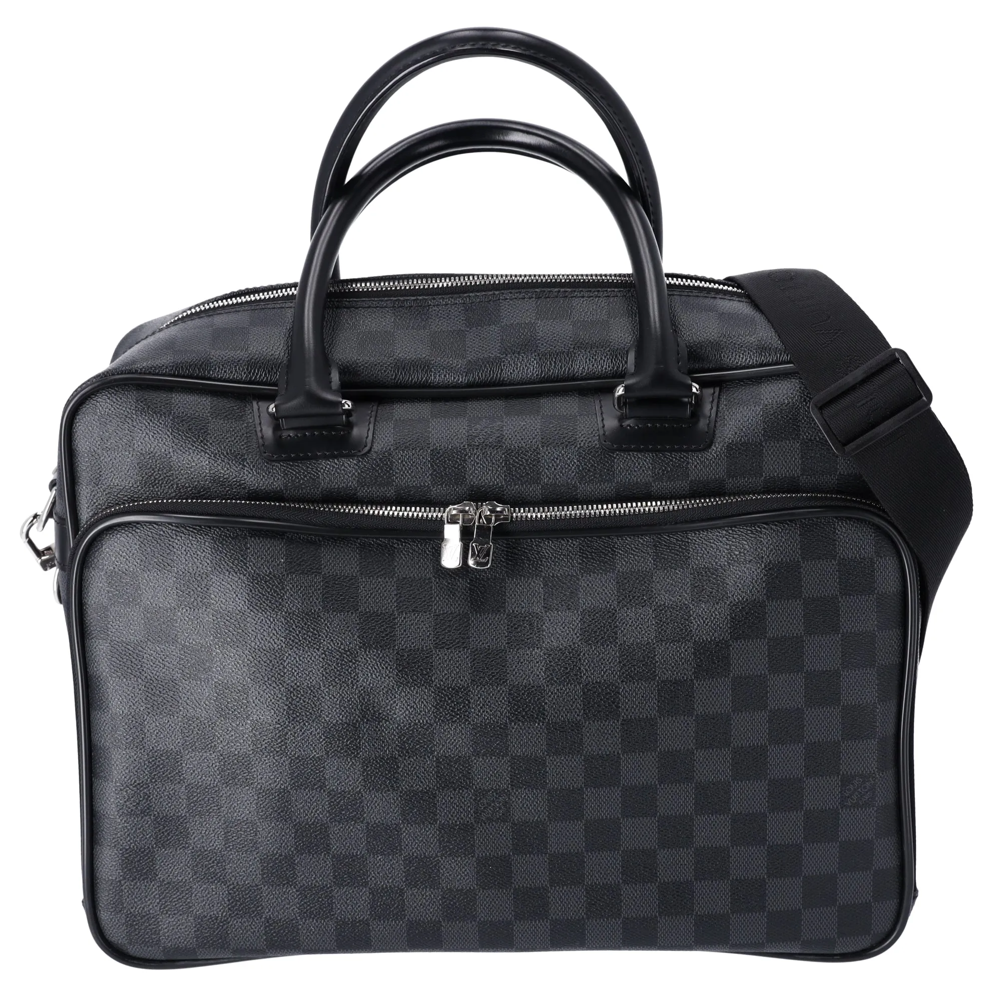 Louis Vuitton Icare Handbag N23253 Damier Graphite Canvas Black sold by Gaby's Bags