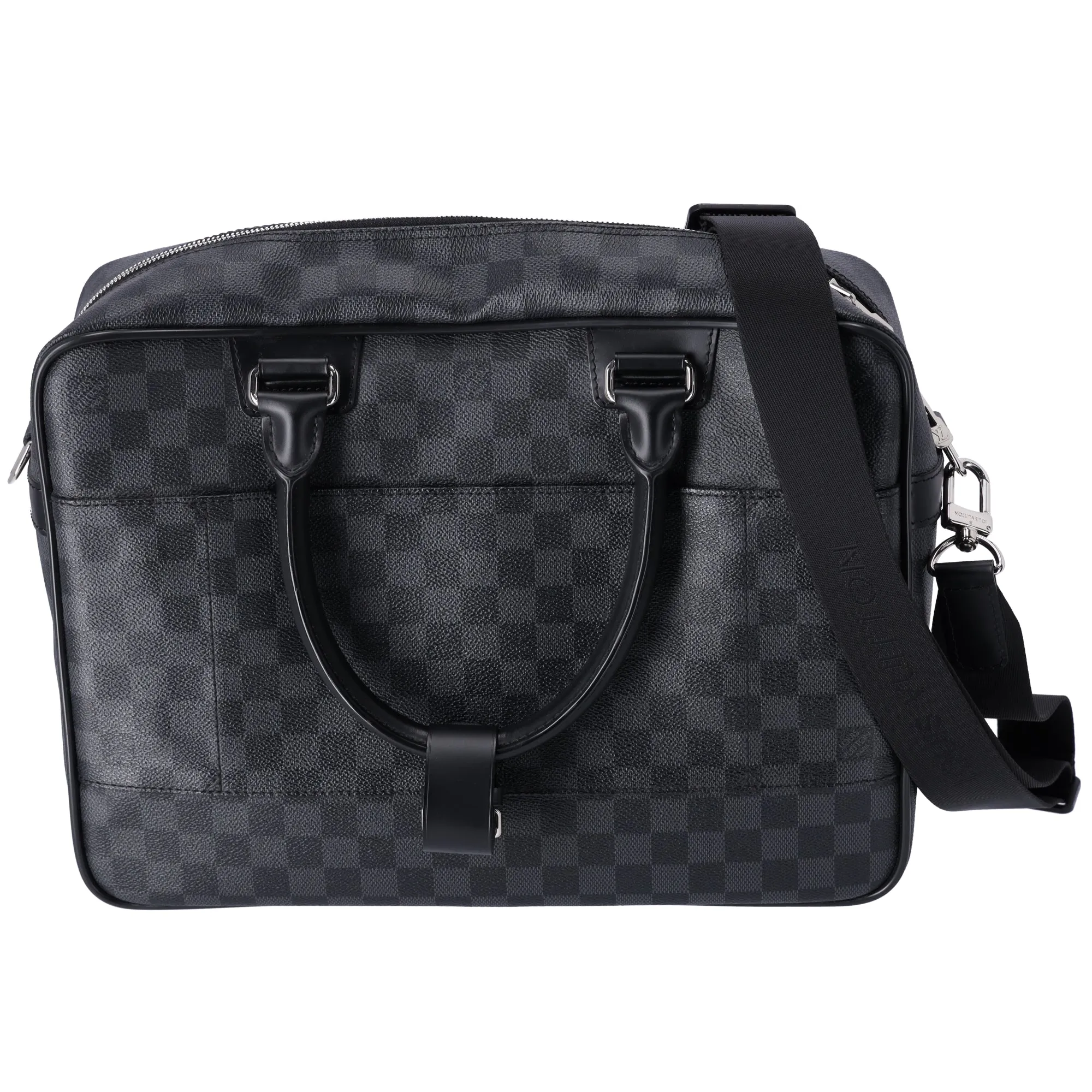 Louis Vuitton Icare Handbag N23253 Damier Graphite Canvas Black sold by Gaby's Bags product image thumbnail 3
