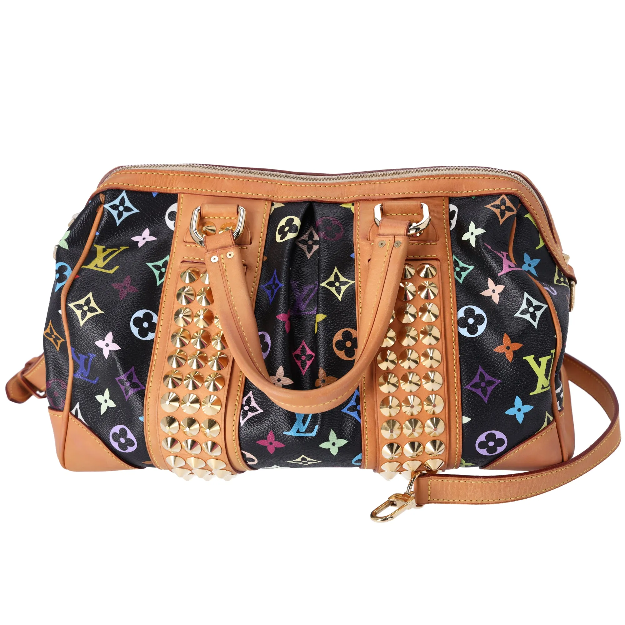 Louis Vuitton x Murakami Courtney MM Monogram Multicolor Handbag M45642 sold by Gaby's Bags product image thumbnail 3