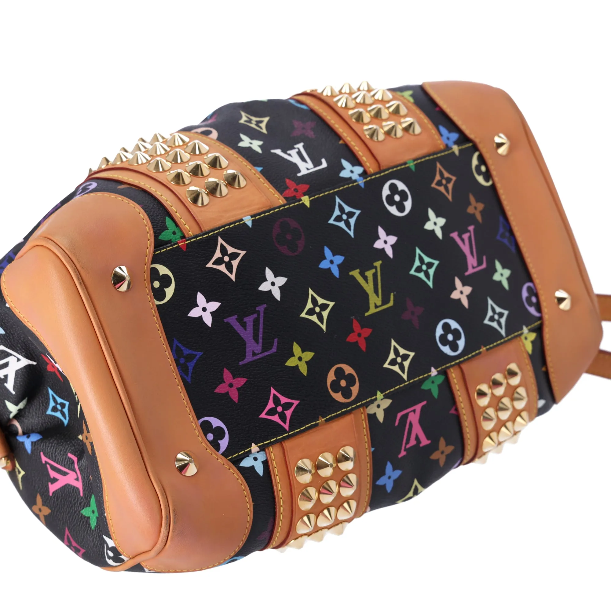 Louis Vuitton x Murakami Courtney MM Monogram Multicolor Handbag M45642 sold by Gaby's Bags product image thumbnail 4