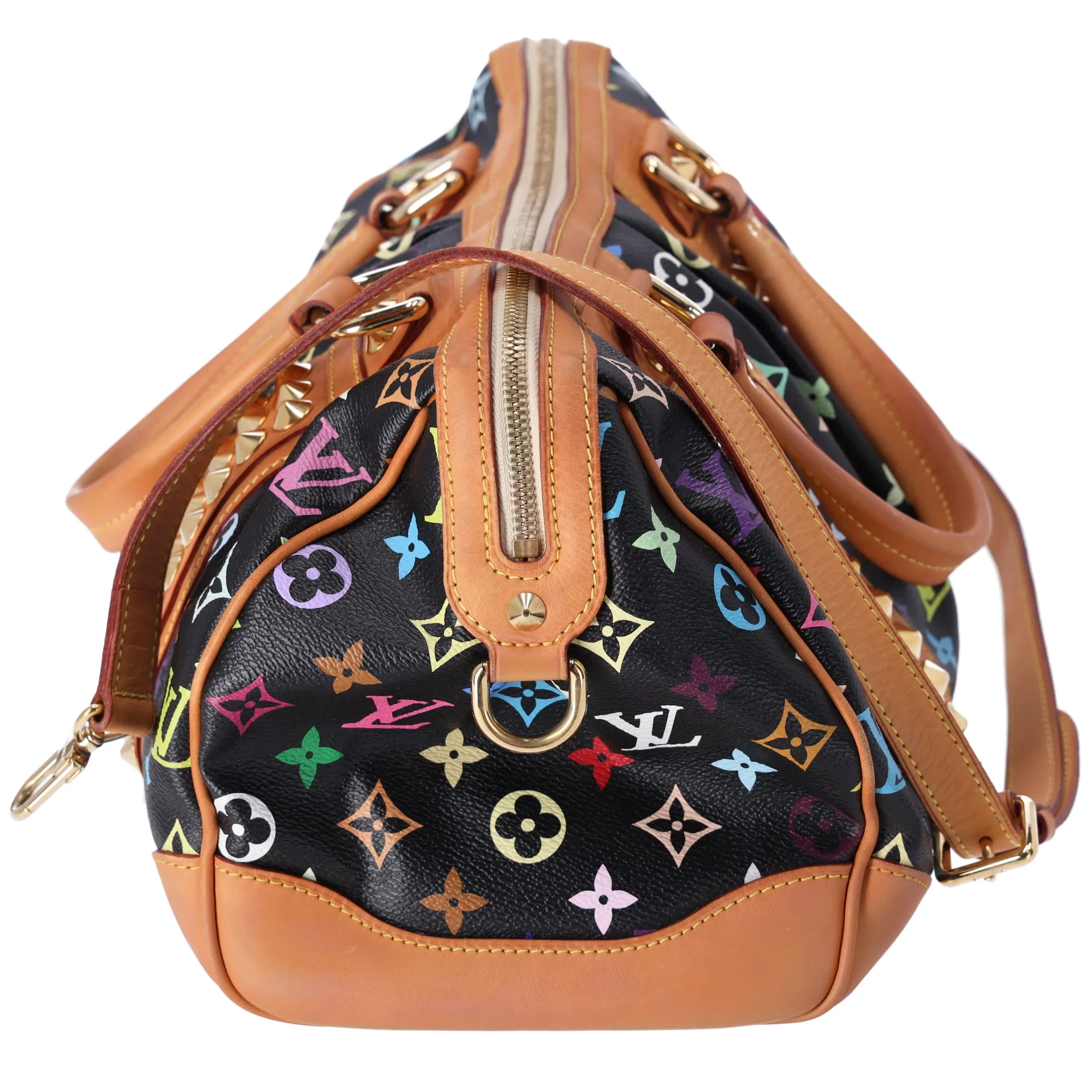 Louis Vuitton x Murakami Courtney MM Monogram Multicolor Handbag M45642 sold by Gaby's Bags product image thumbnail 2