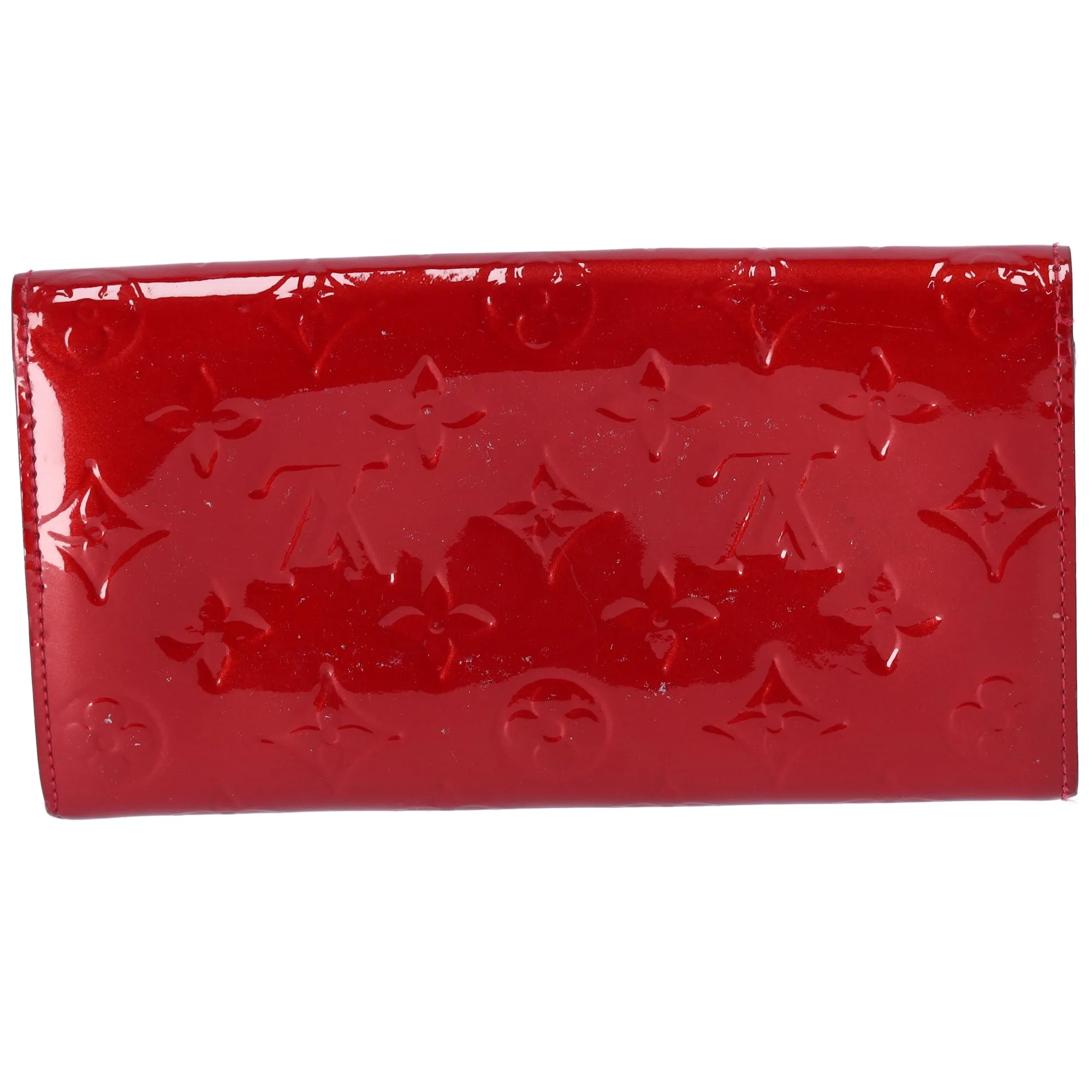 Louis Vuitton Sarah Monogram Vernis Long Wallet M93530 Pomme d'Amour sold by Gaby's Bags product image thumbnail 3