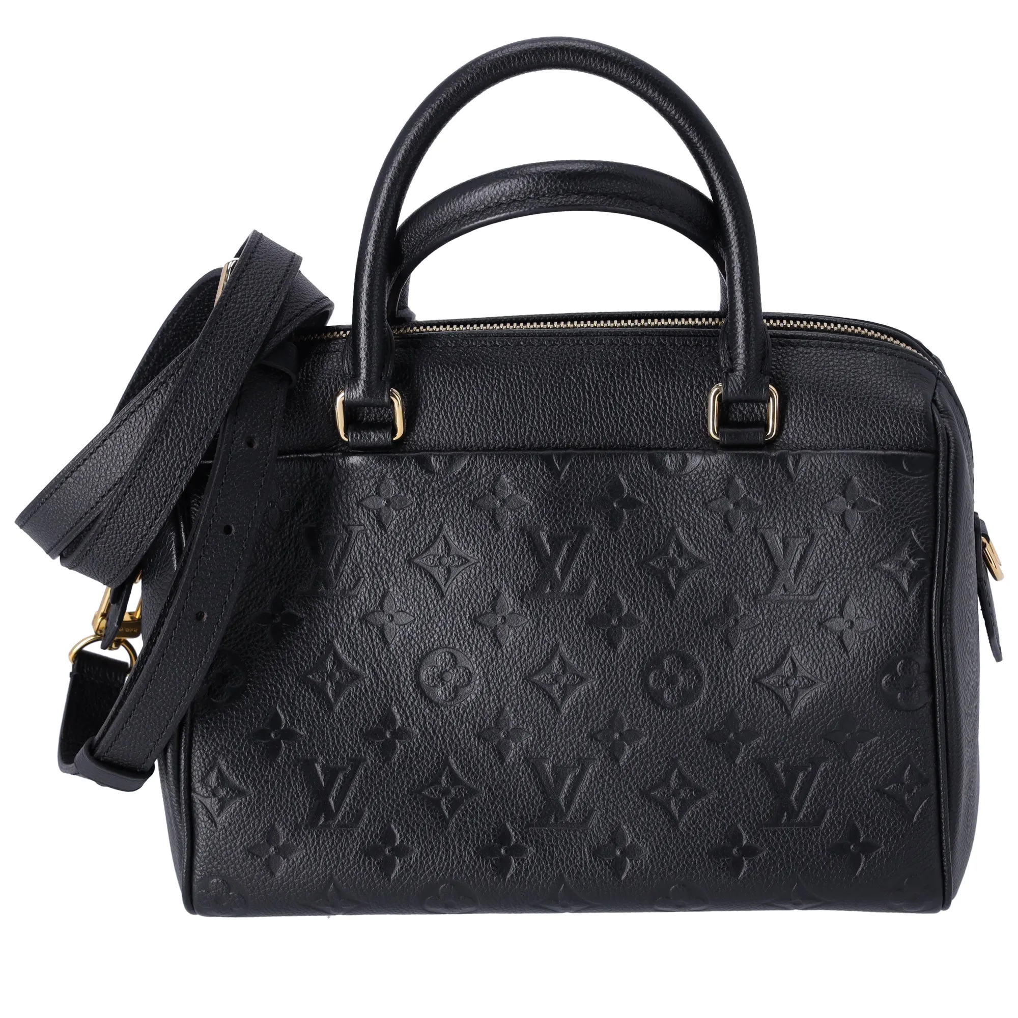 Louis Vuitton Speedy 25 Bandouliere Handbag NM Monogram Empreinte Black sold by Gaby's Bags product image thumbnail 3