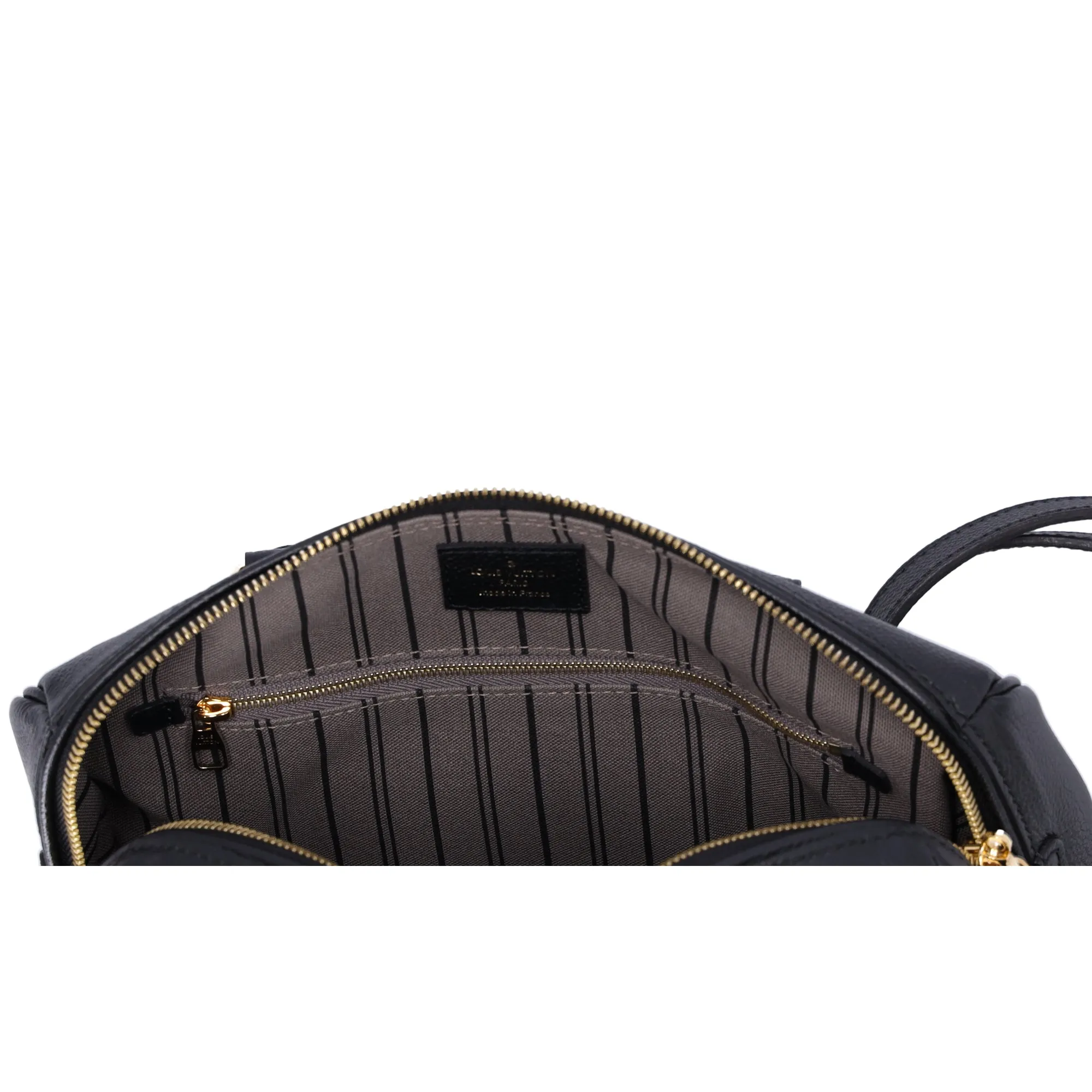 Louis Vuitton Speedy 25 Bandouliere Handbag NM Monogram Empreinte Black sold by Gaby's Bags product image thumbnail 5