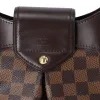 Louis Vuitton Sistina MM Shoulder Bag N41541 Ebene Damier Canvas sold by Gaby's Bags