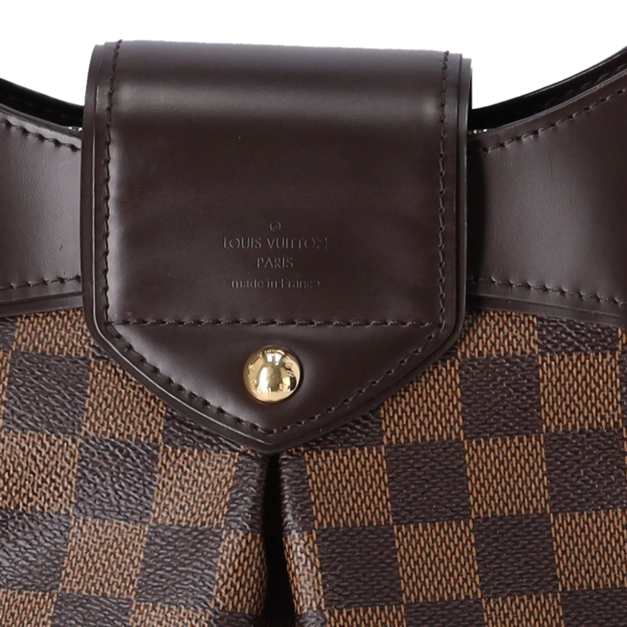 Louis Vuitton Sistina MM Shoulder Bag N41541 Ebene Damier Canvas sold by Gaby's Bags product image thumbnail 4