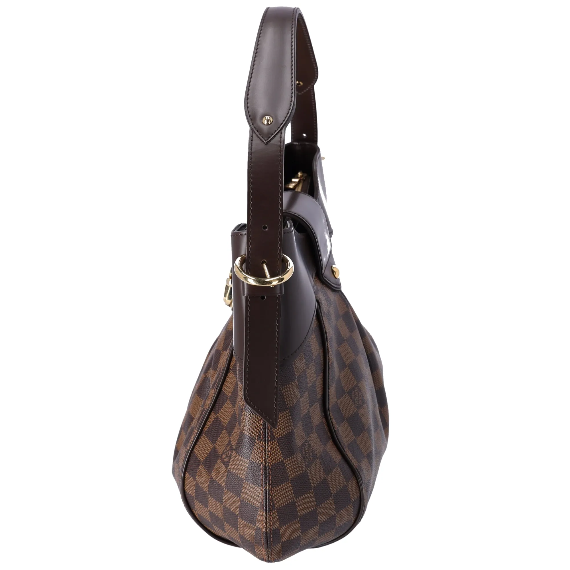 Louis Vuitton Sistina MM Shoulder Bag N41541 Ebene Damier Canvas sold by Gaby's Bags product image thumbnail 2