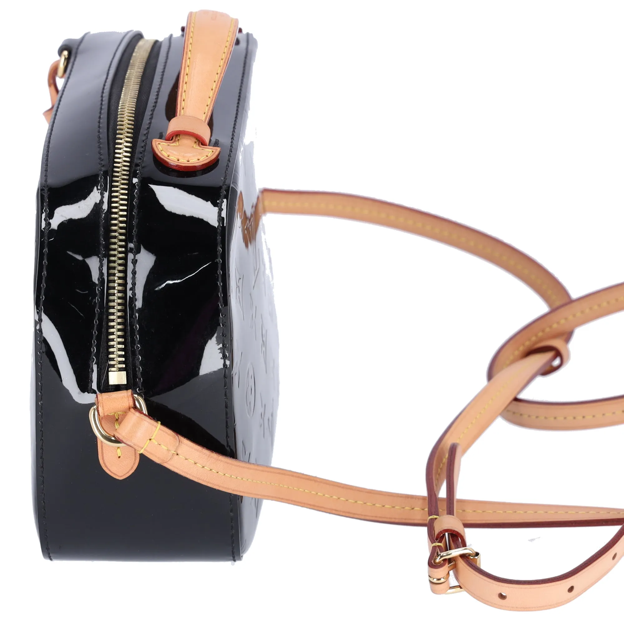 Louis Vuitton Santa Monica Monogram Vernis Shoulder Bag M90370 Noir Vernis sold by Gaby's Bags product image thumbnail 2
