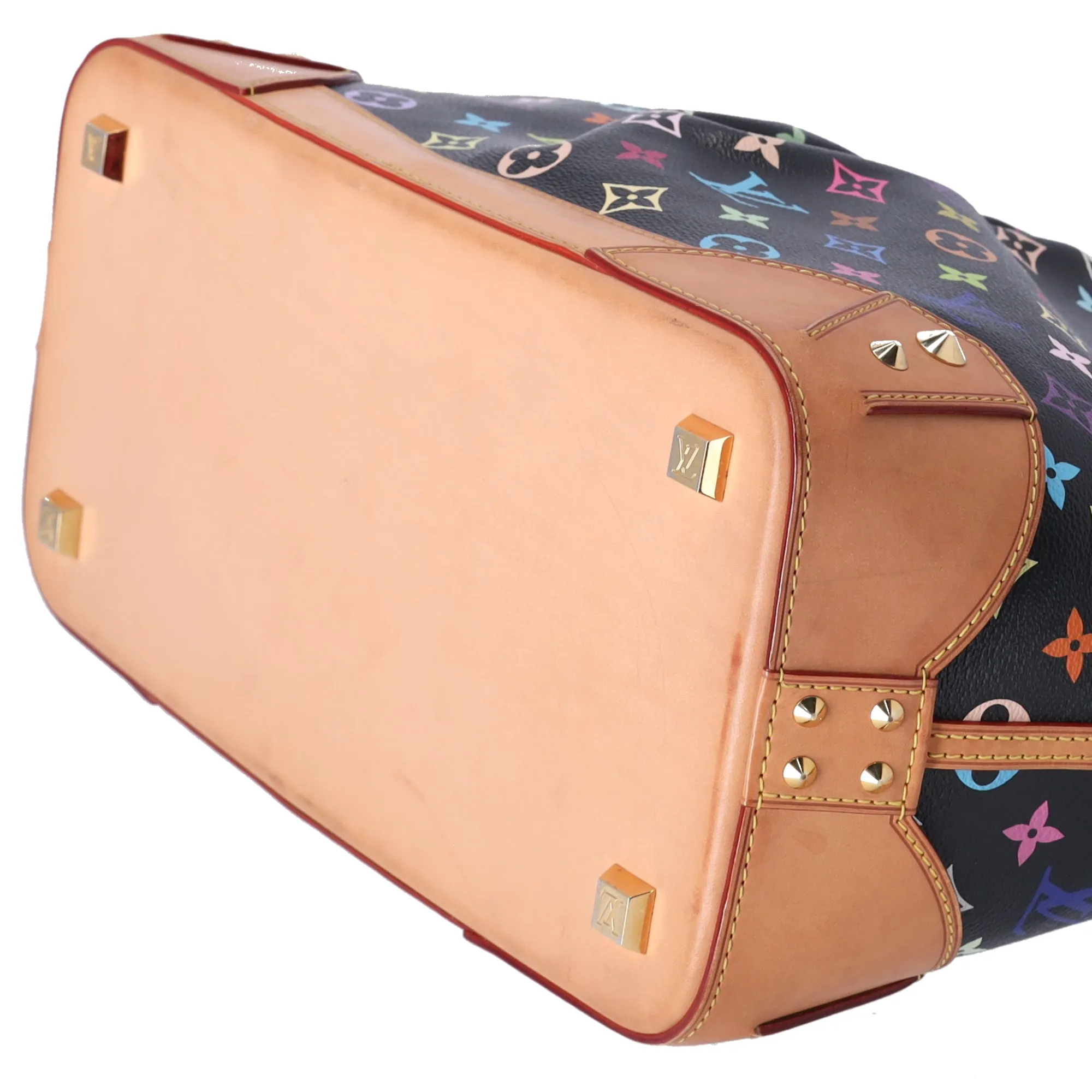 Louis Vuitton x Murakami Charlene GM Monogram Multicolor Tote Black sold by Gaby's Bags product image thumbnail 4