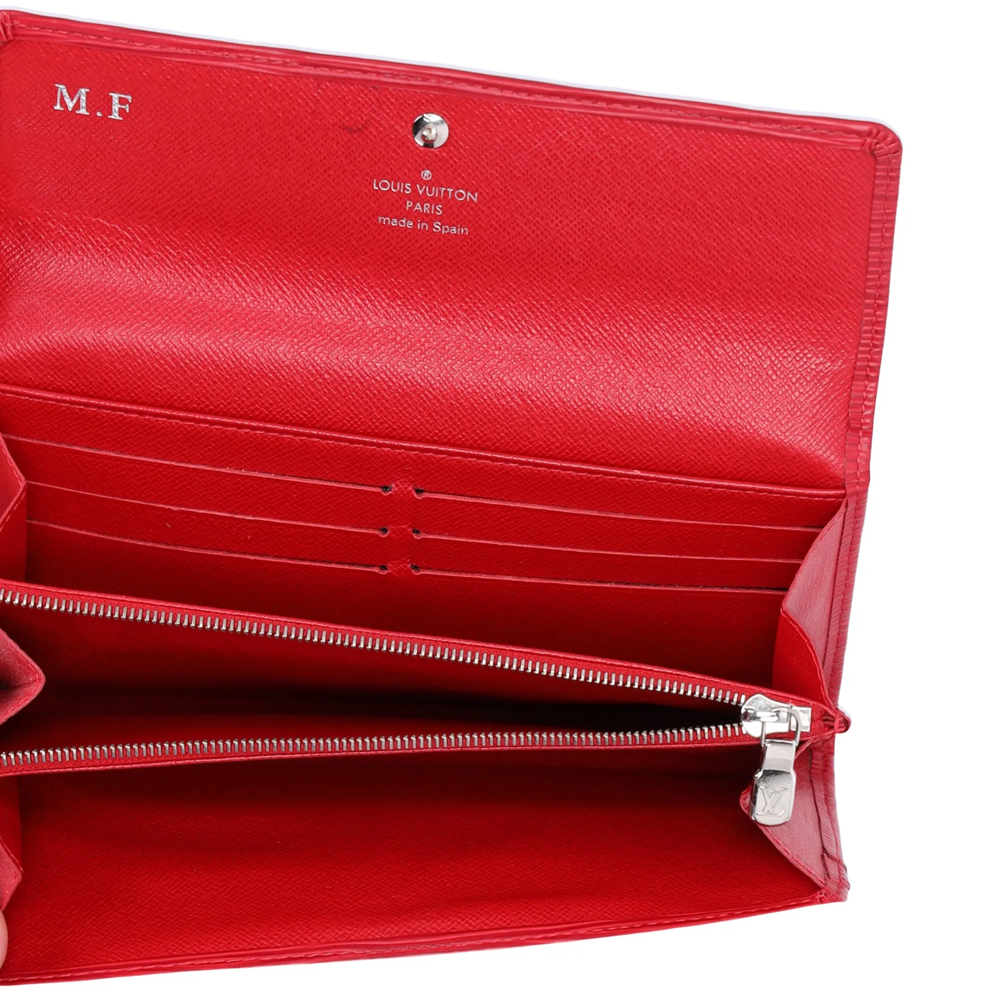 Louis Vuitton Sarah Epi Long Wallet M60316 Carmine Epi Leather sold by Gaby's Bags product image thumbnail 4