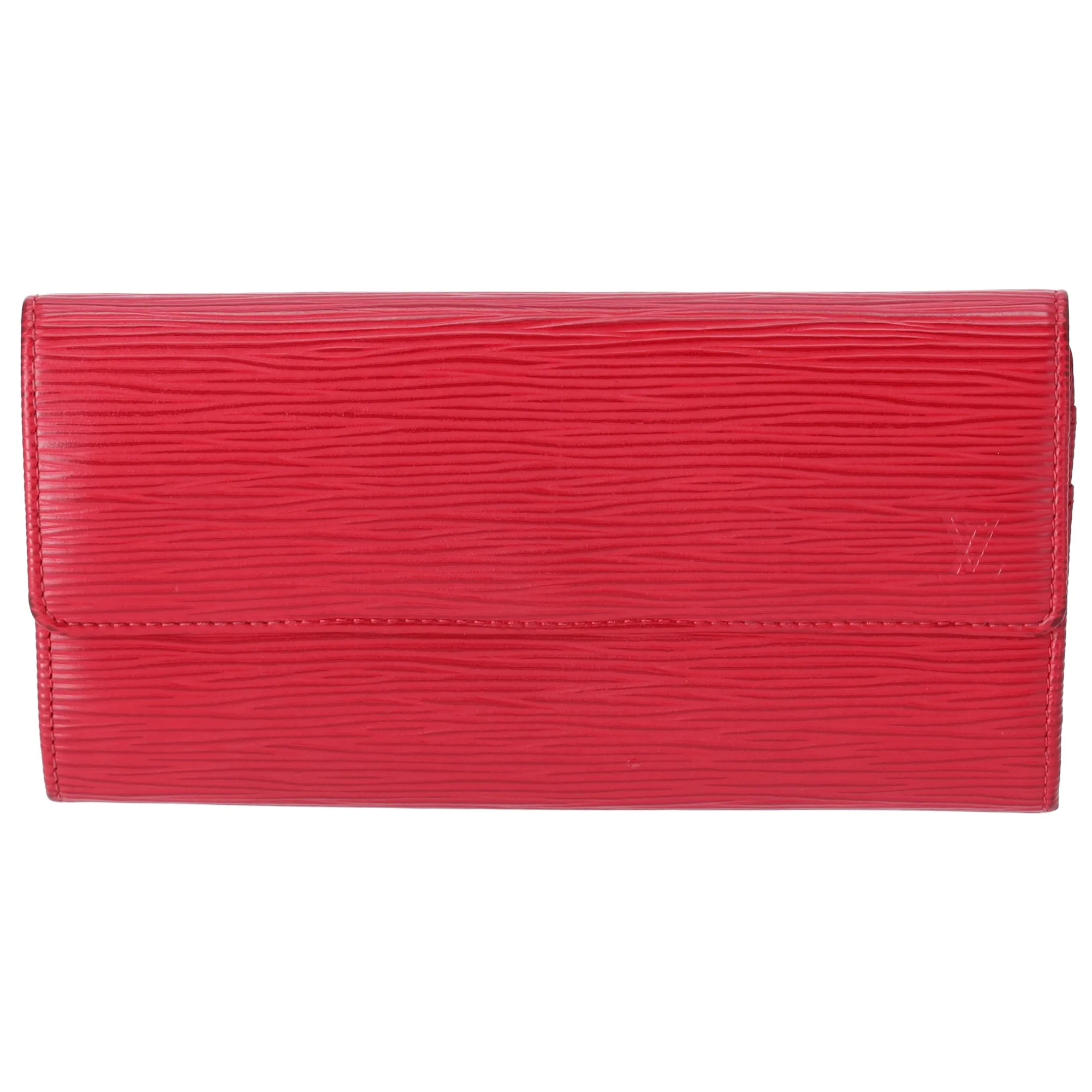 Louis Vuitton Sarah Epi Long Wallet M60316 Carmine Epi Leather sold by Gaby's Bags