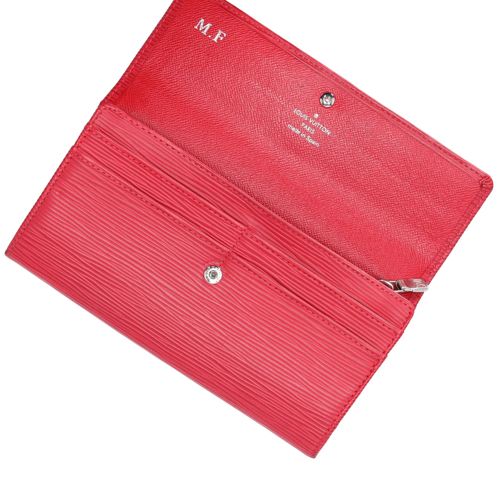 Louis Vuitton Sarah Epi Long Wallet M60316 Carmine Epi Leather sold by Gaby's Bags product image thumbnail 5