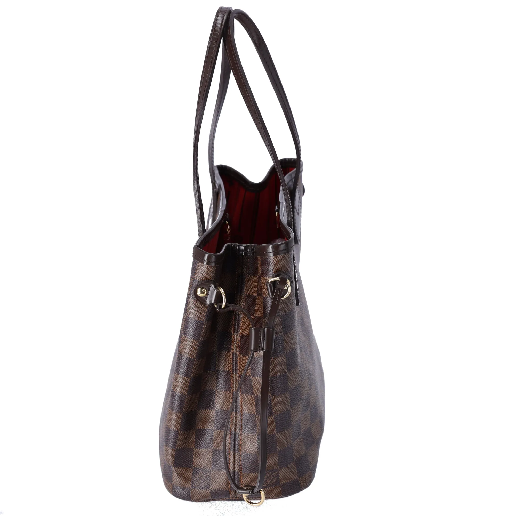 Louis Vuitton Neverfull PM Tote Bag N51109 Ebene Damier Canvas sold by Gaby's Bags product image thumbnail 2