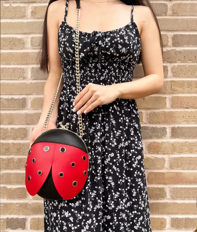 Kate Spade Dottie 3D Ladybug Crossbody Bag Novelty Purse Handbag made by Kate Spade