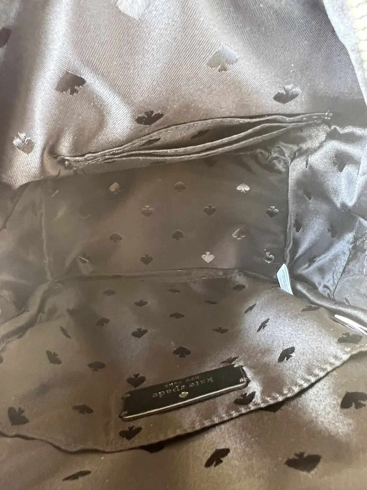 Kate Spade Chelsea The Little Better Nylon Mini Backpack Black Multi Leopard sold by Gaby's Bags product image thumbnail 4