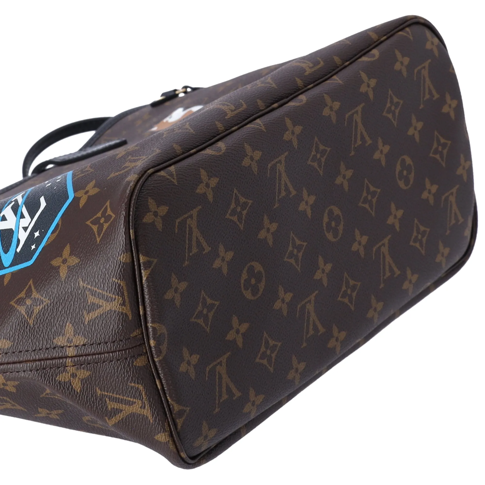 Louis Vuitton Neverfull MM My LV World Tour Monogram Tote Bag P00176 sold by Gaby's Bags product image thumbnail 4