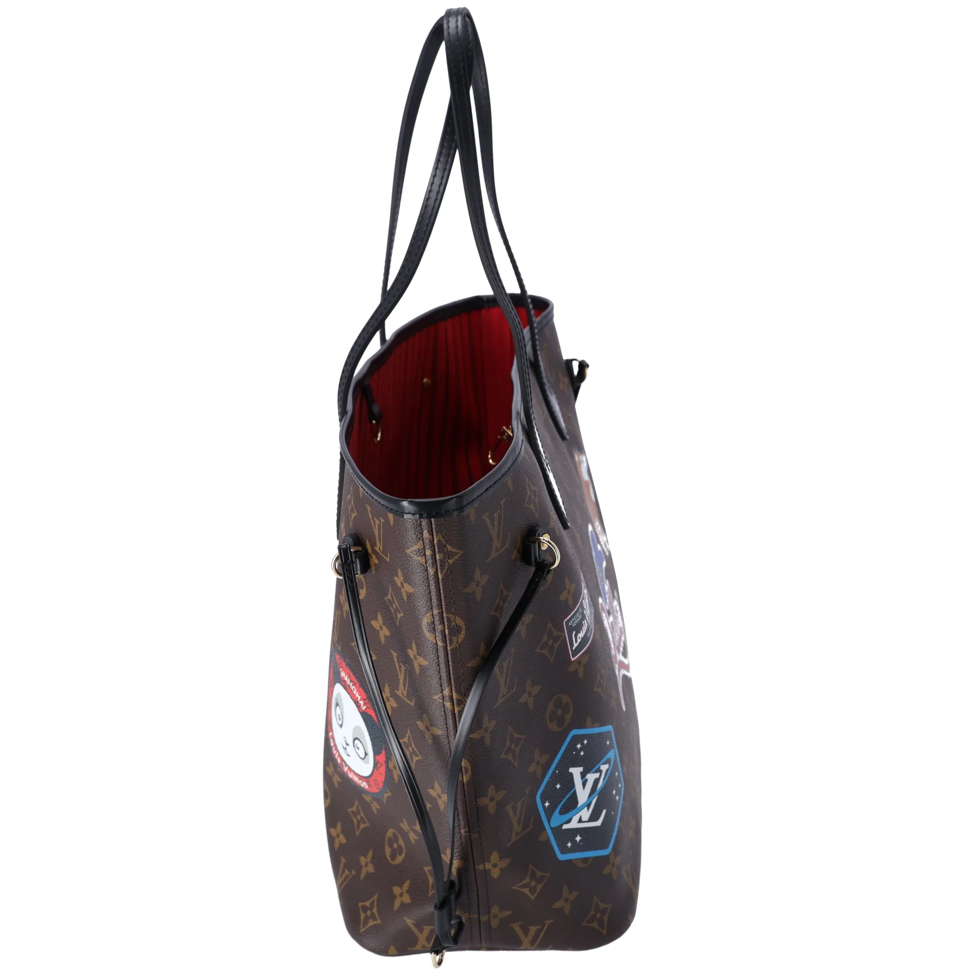 Louis Vuitton Neverfull MM My LV World Tour Monogram Tote Bag P00176 sold by Gaby's Bags product image thumbnail 2