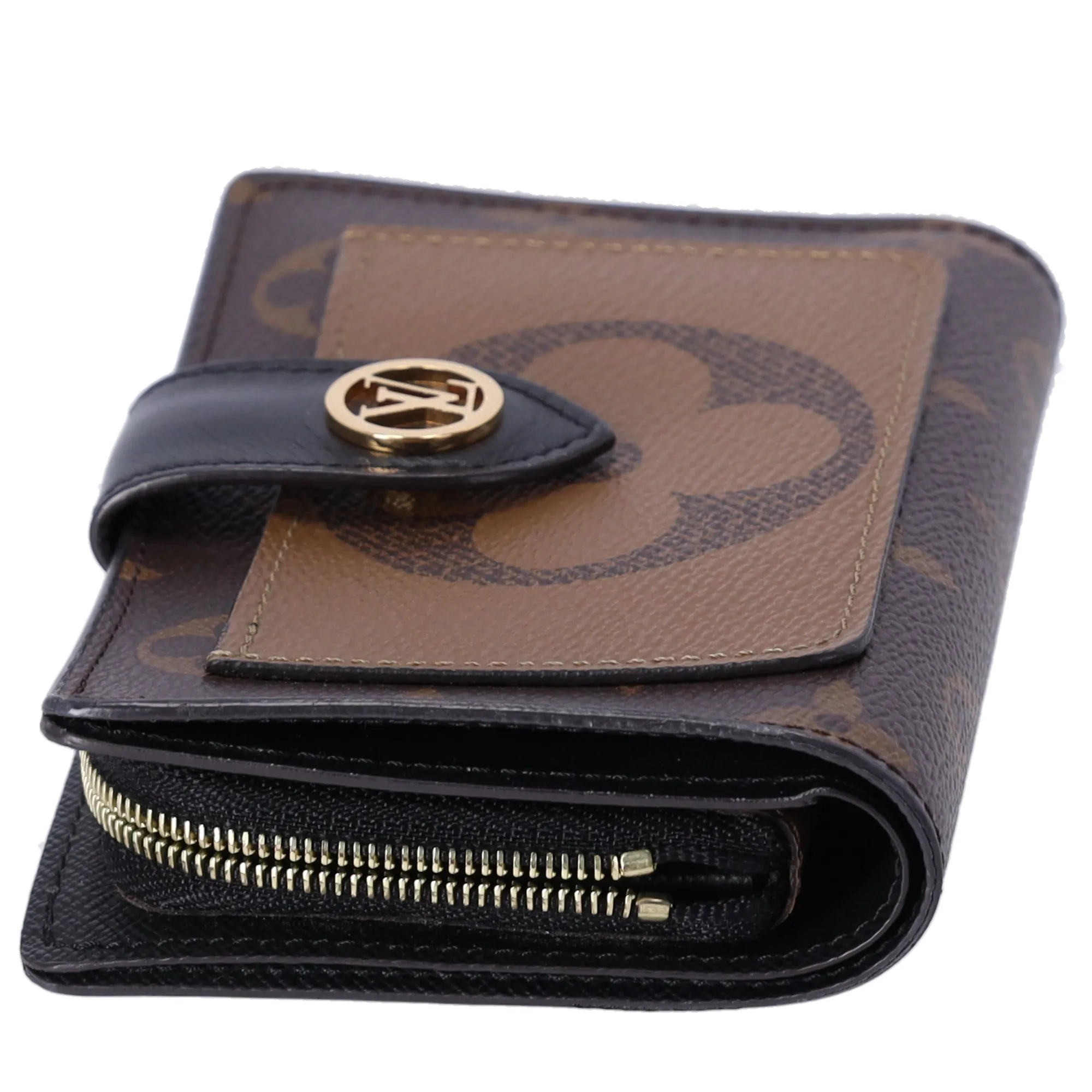 Louis Vuitton Juliet Monogram Reverse Bifold Wallet M69432 Brown sold by Gaby's Bags product image thumbnail 3
