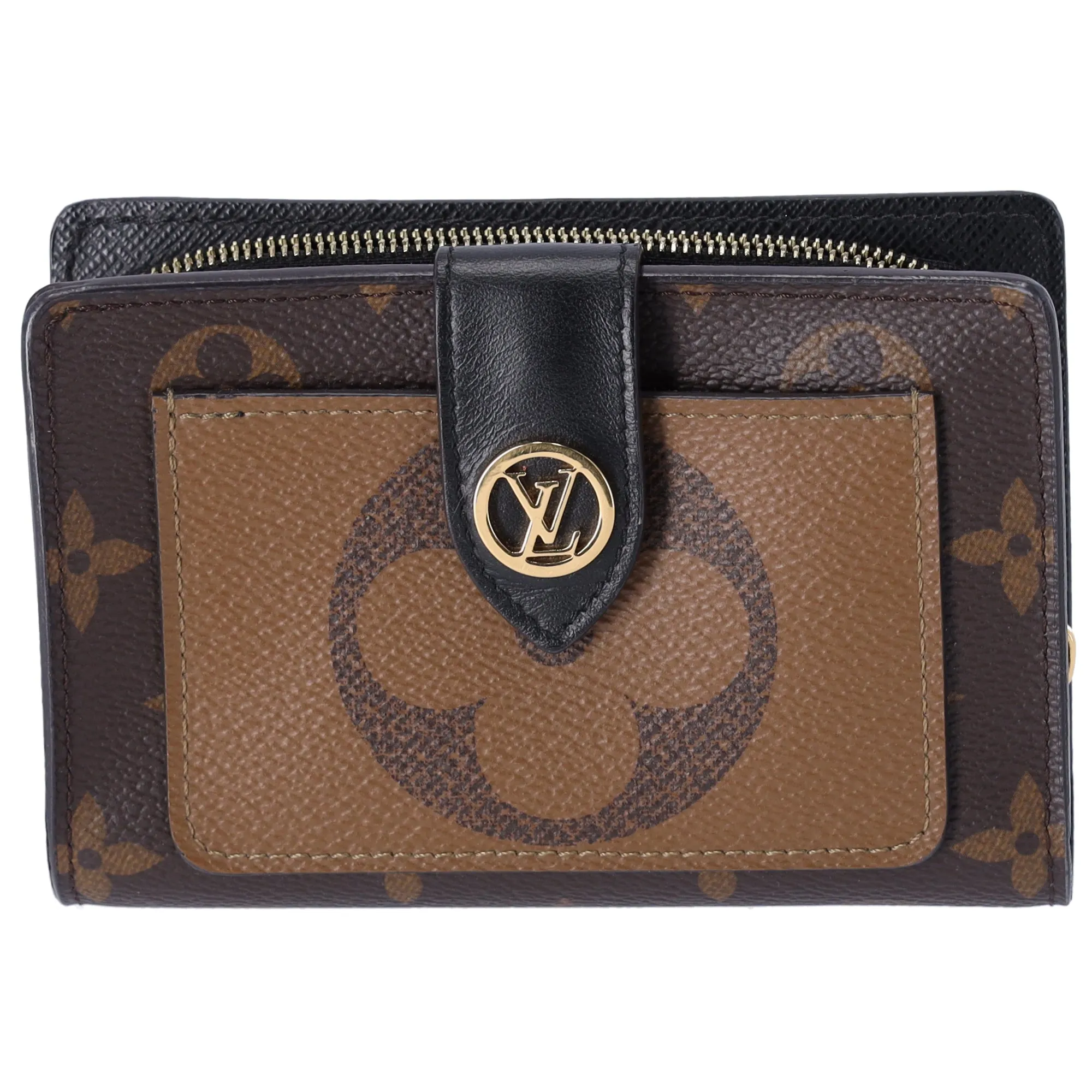 Louis Vuitton Juliet Monogram Reverse Bifold Wallet M69432 Brown sold by Gaby's Bags