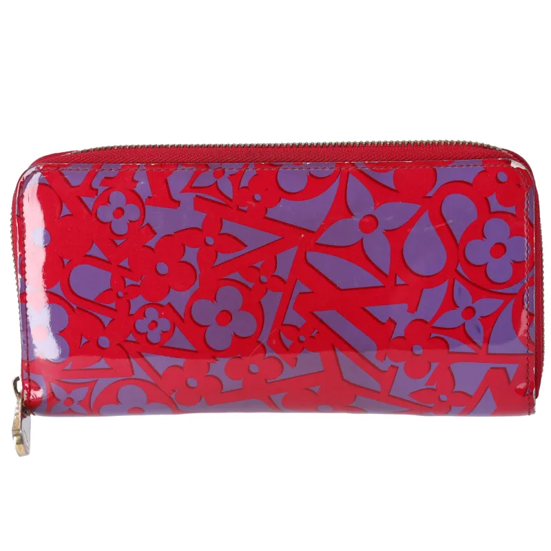 Louis Vuitton Zippy Wallet Sweet Monogram Rose Indian Patent Leather sold by Gaby's Bags