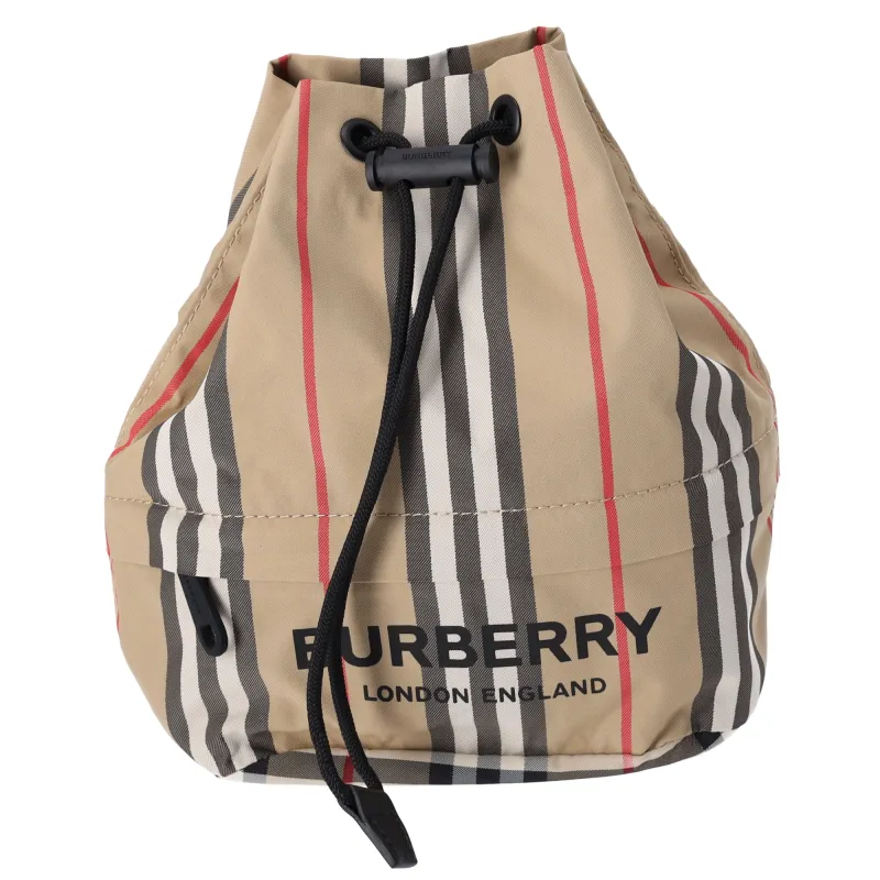 BURBERRY LONDON ENGLAND Pouch 8015051 Beige Black Multi Jacquard sold by Gaby's Bags