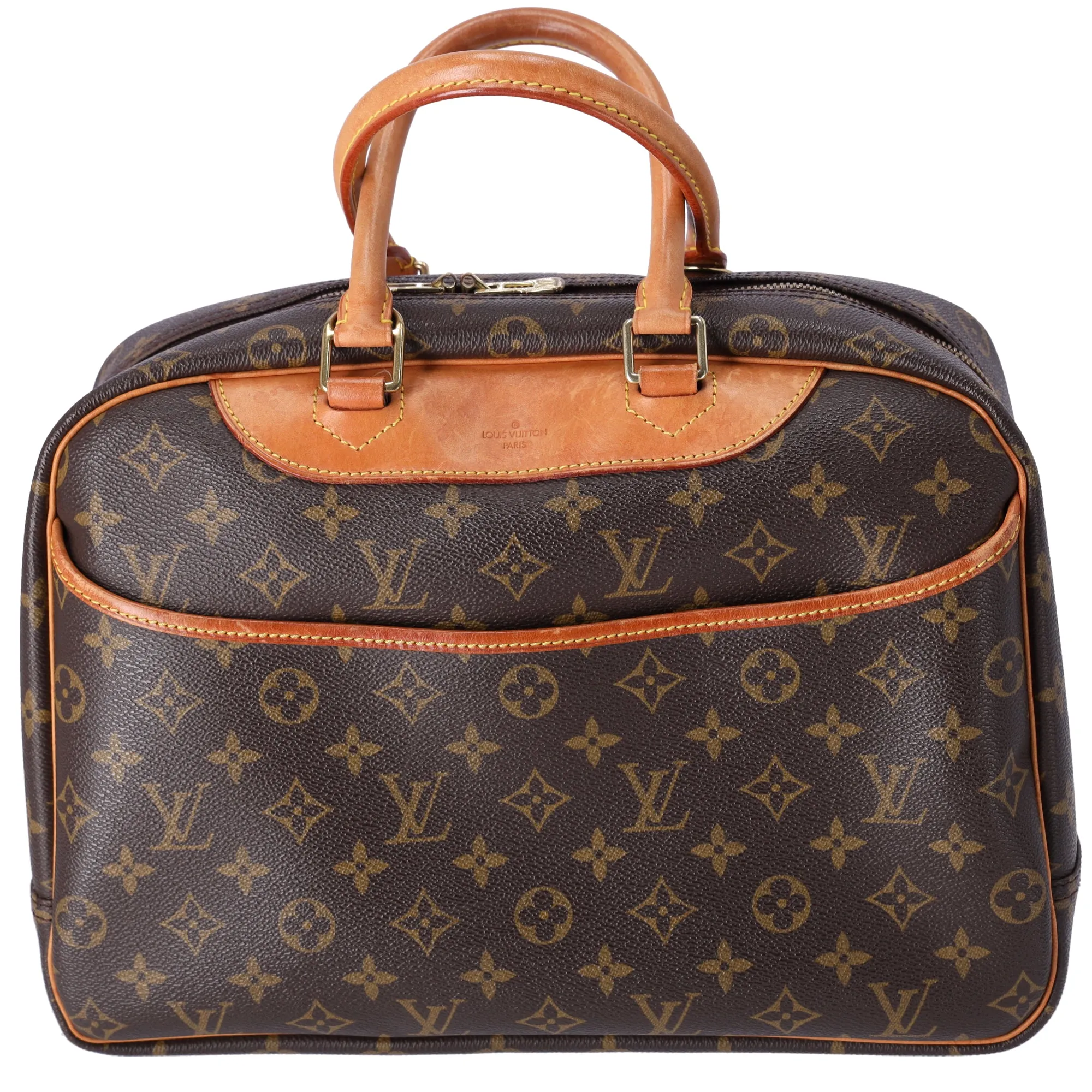 Louis Vuitton Deauville Monogram Handbag M47270 Canvas sold by Gaby's Bags
