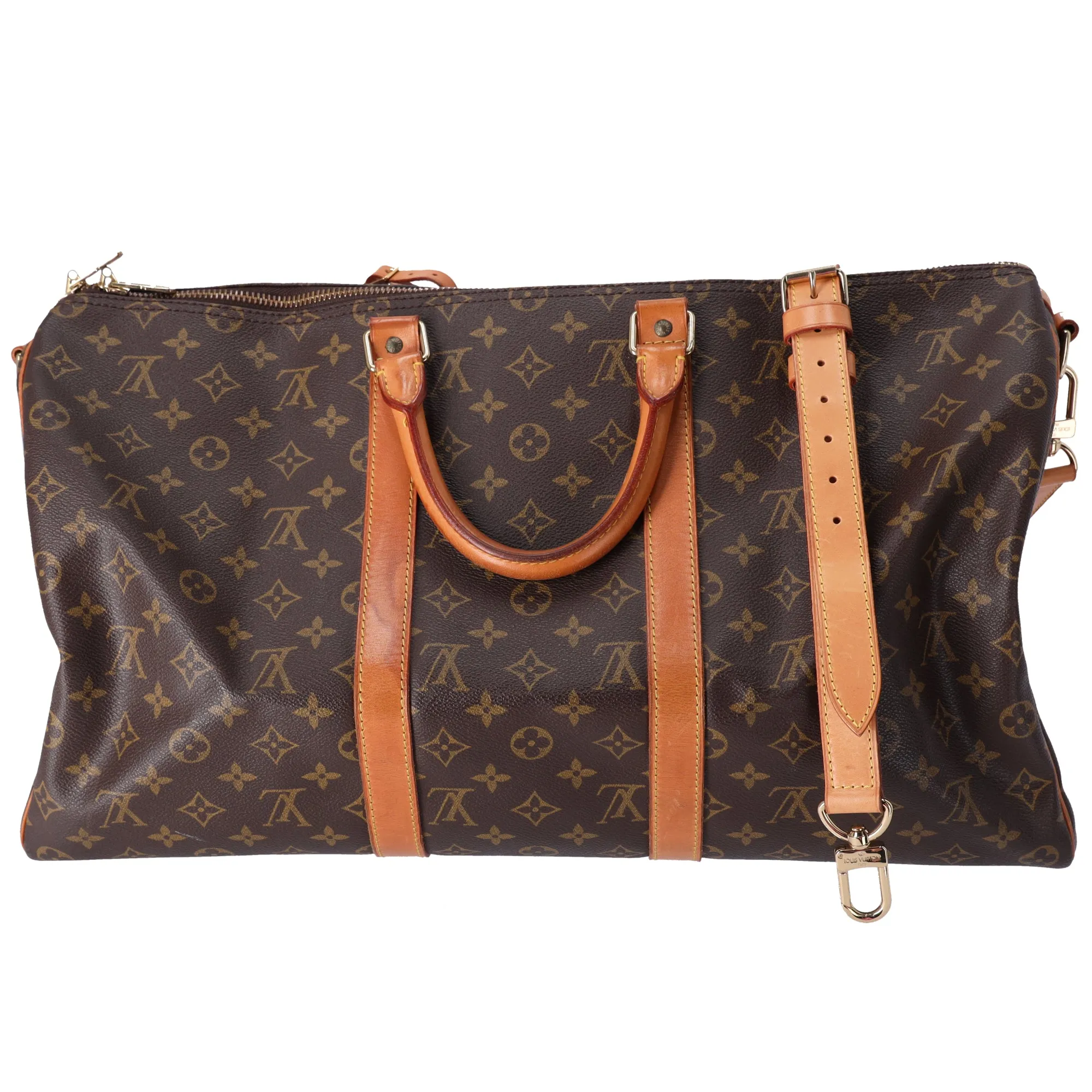 Louis Vuitton Keepall Bandouliere 50 Monogram Boston Bag M41416 sold by Gaby's Bags product image thumbnail 3