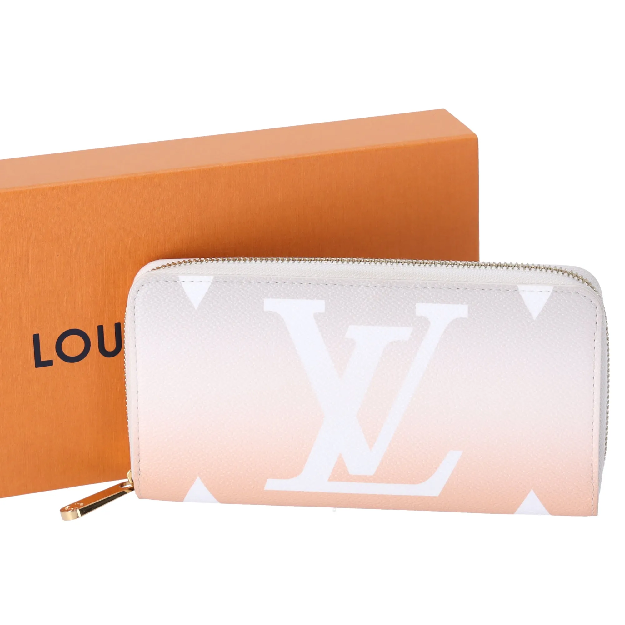 Louis Vuitton Zippy Wallet By the Pool M80359 Brume Giant Monogram Canvas sold by Gaby's Bags