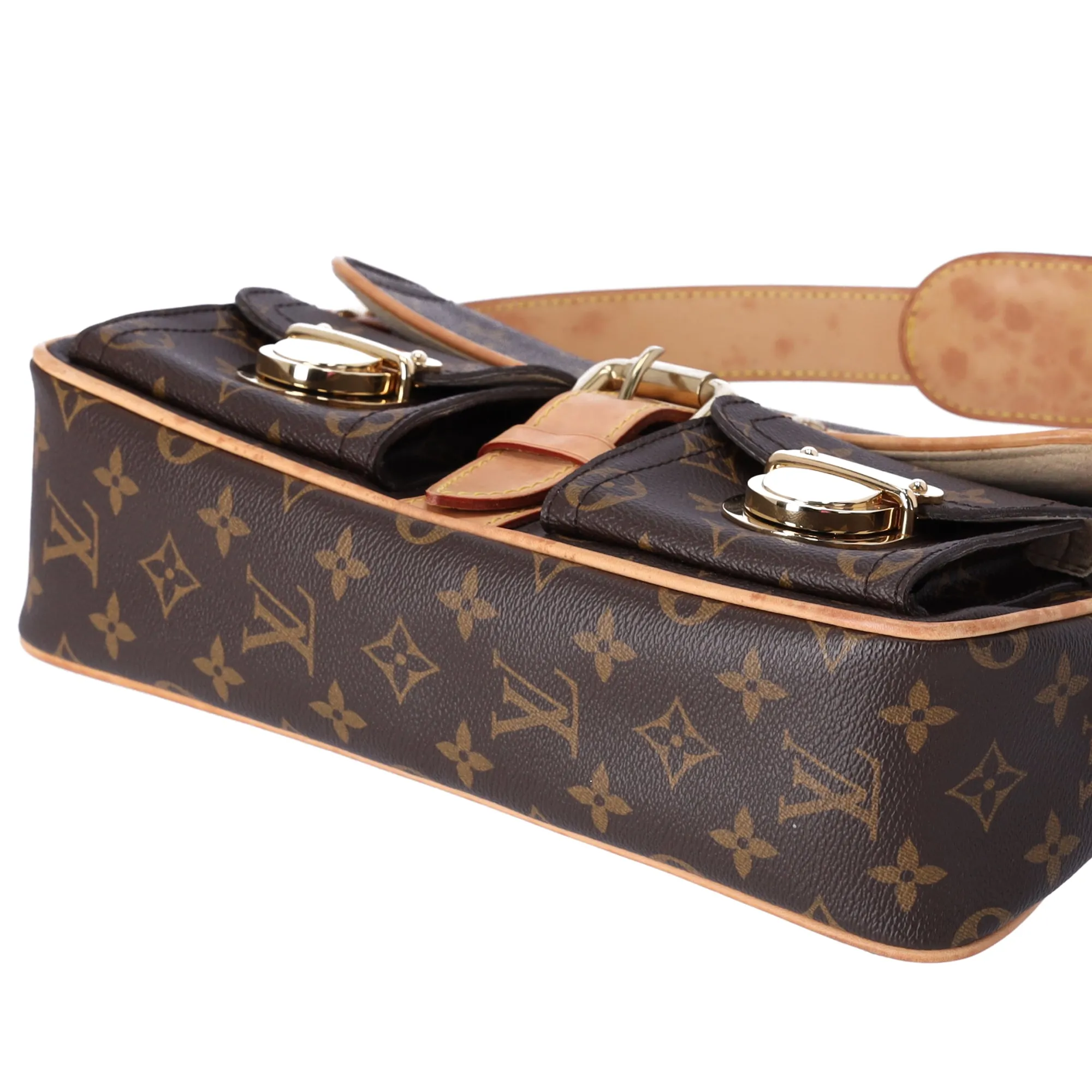 Louis Vuitton Hudson PM Monogram Shoulder Bag M40027 Canvas sold by Gaby's Bags product image thumbnail 4