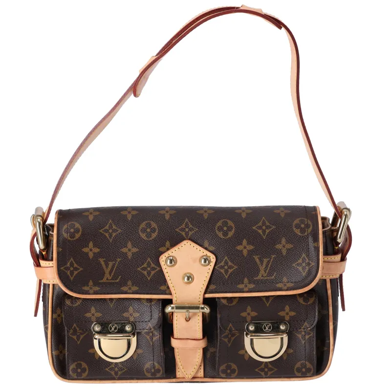 Louis Vuitton Hudson PM Monogram Shoulder Bag M40027 Canvas sold by Gaby's Bags